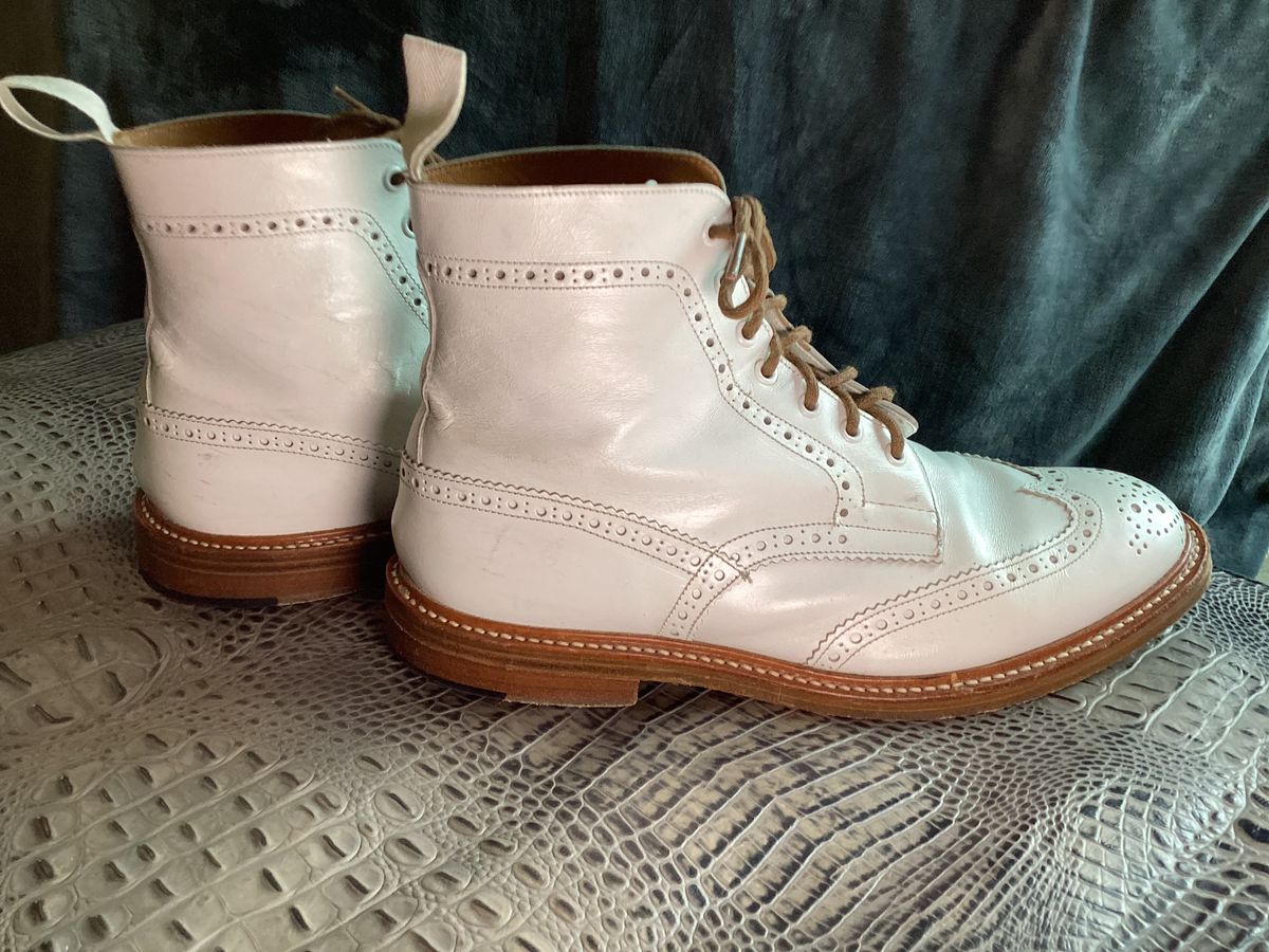 Photo by rickbhip on February 3, 2026 of the Tricker's Stow Country Boot in Unknown Leather.