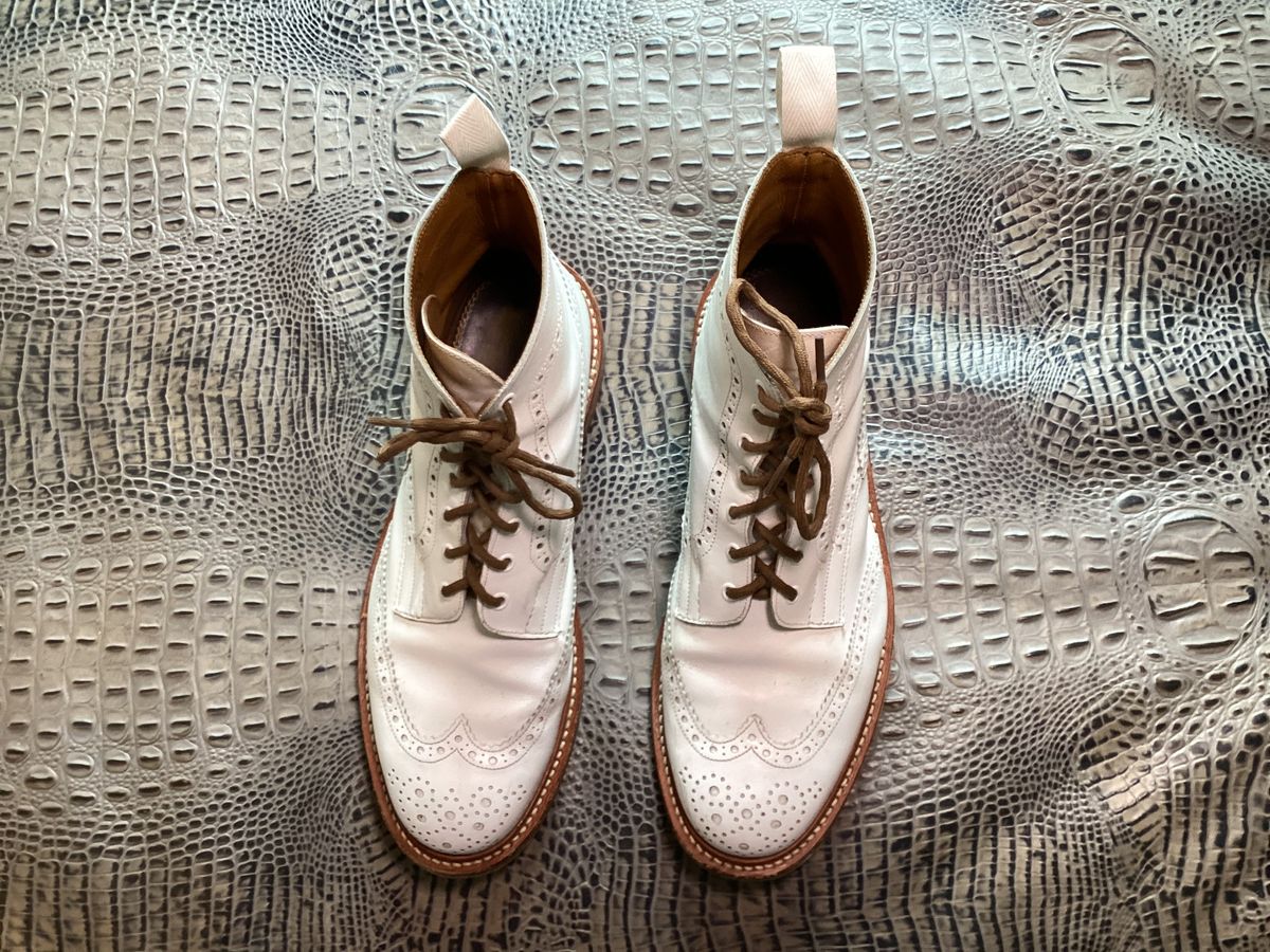 Photo by rickbhip on February 3, 2026 of the Tricker's Stow Country Boot in Unknown Leather.