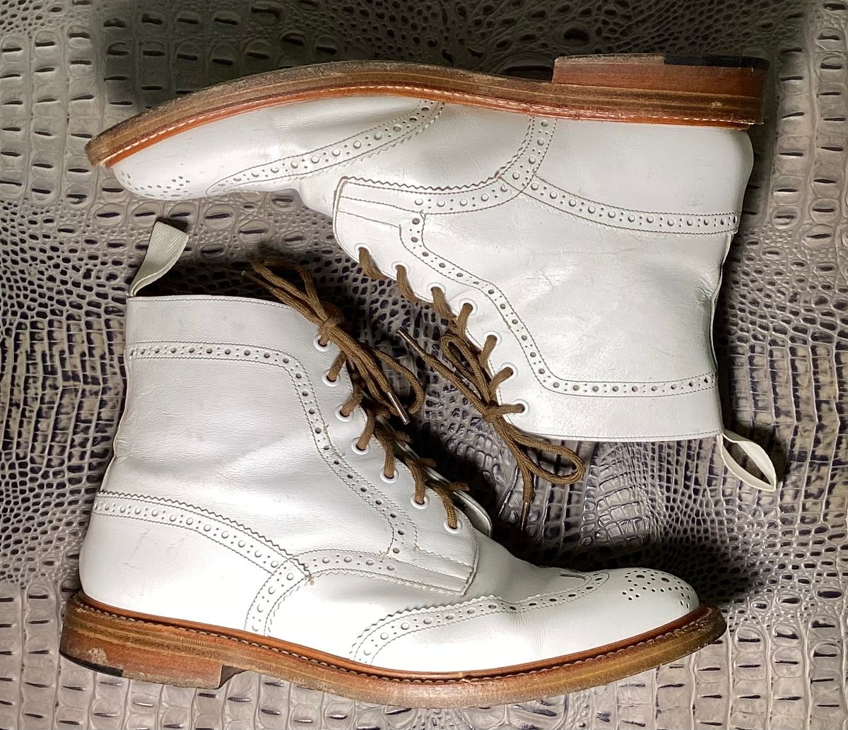 Photo by rickbhip on April 1, 2026 of the Tricker's Stow Country Boot in Unknown Leather.