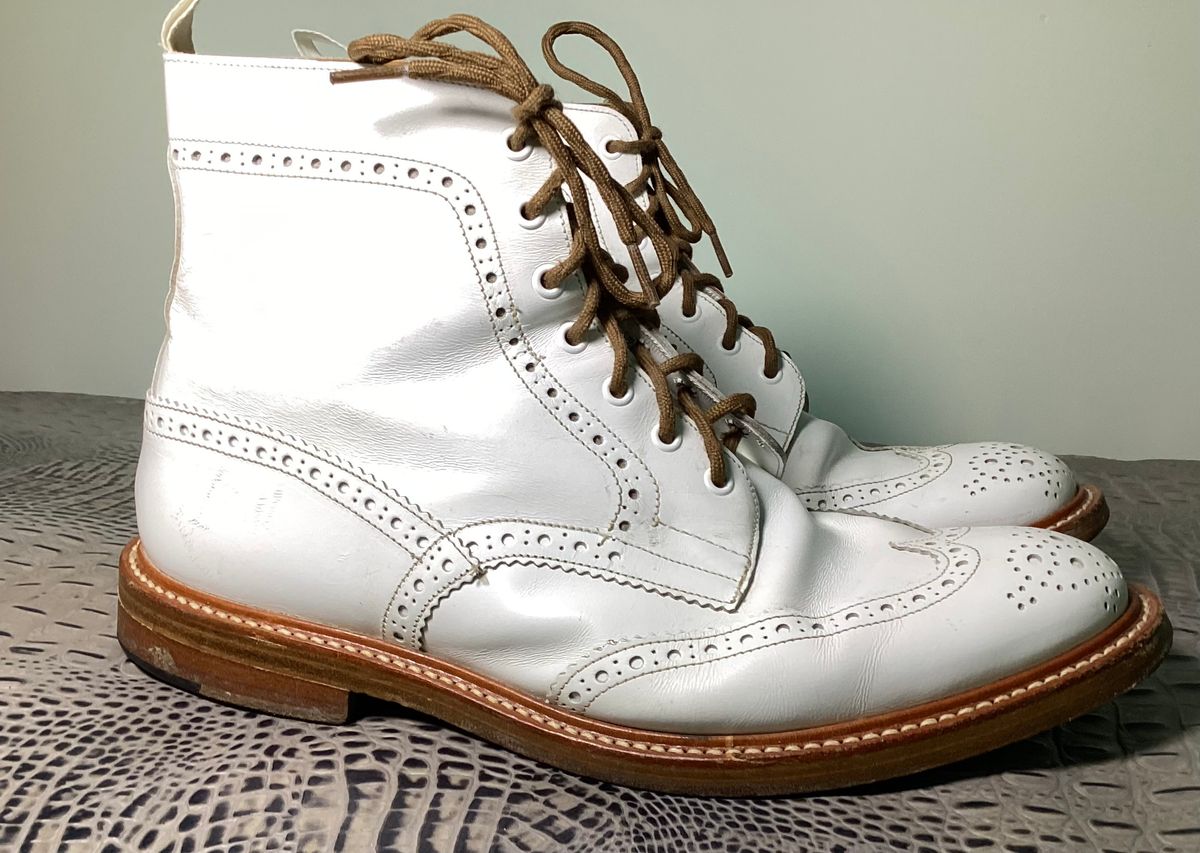 Photo by rickbhip on April 1, 2026 of the Tricker's Stow Country Boot in Unknown Leather.