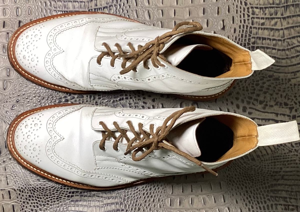 Photo by rickbhip on April 1, 2026 of the Tricker's Stow Country Boot in Unknown Leather.