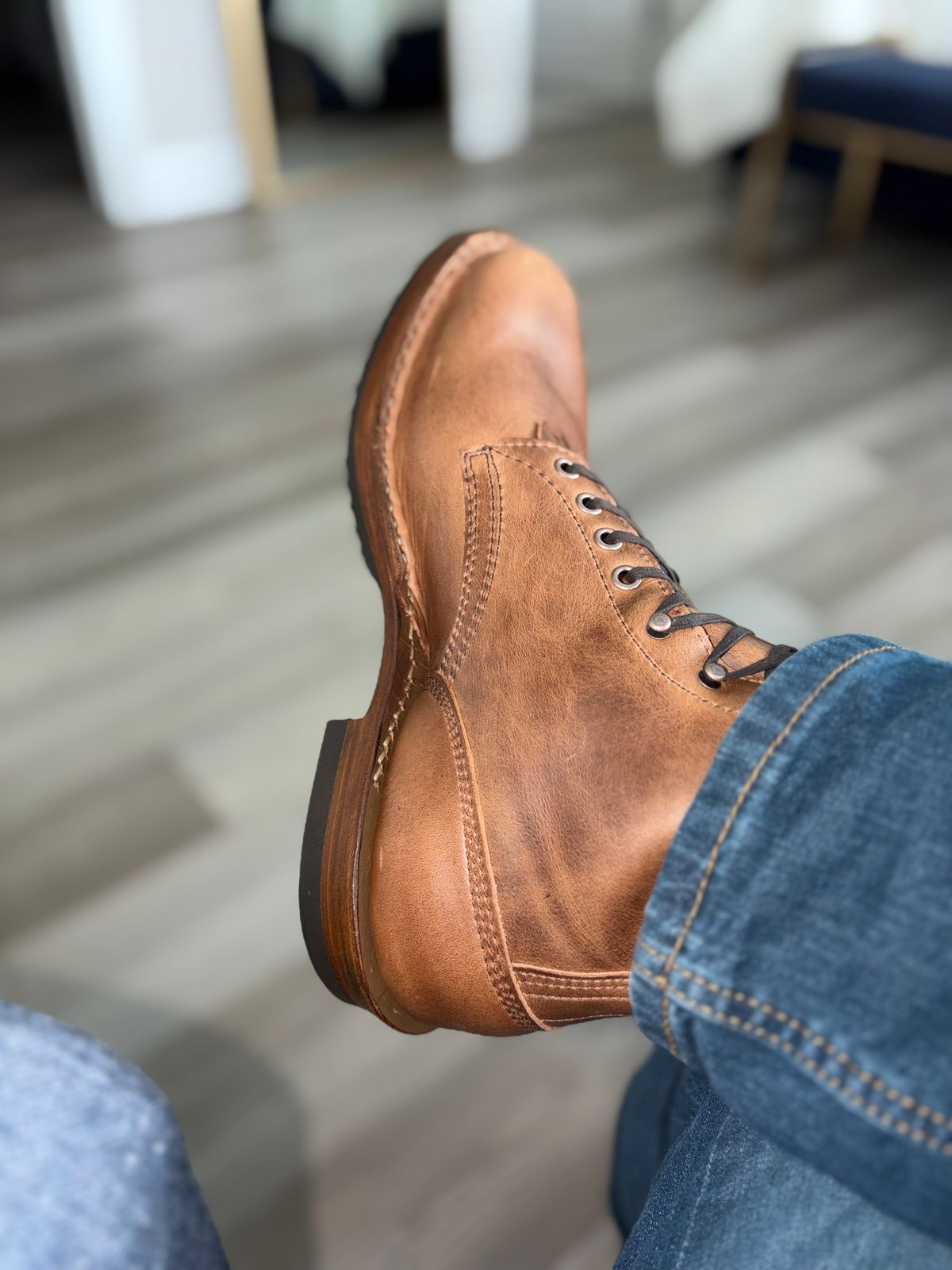 Photo by ValArb on April 25, 2026 of the White's Smokejumper in Seidel Natural Double Shot.