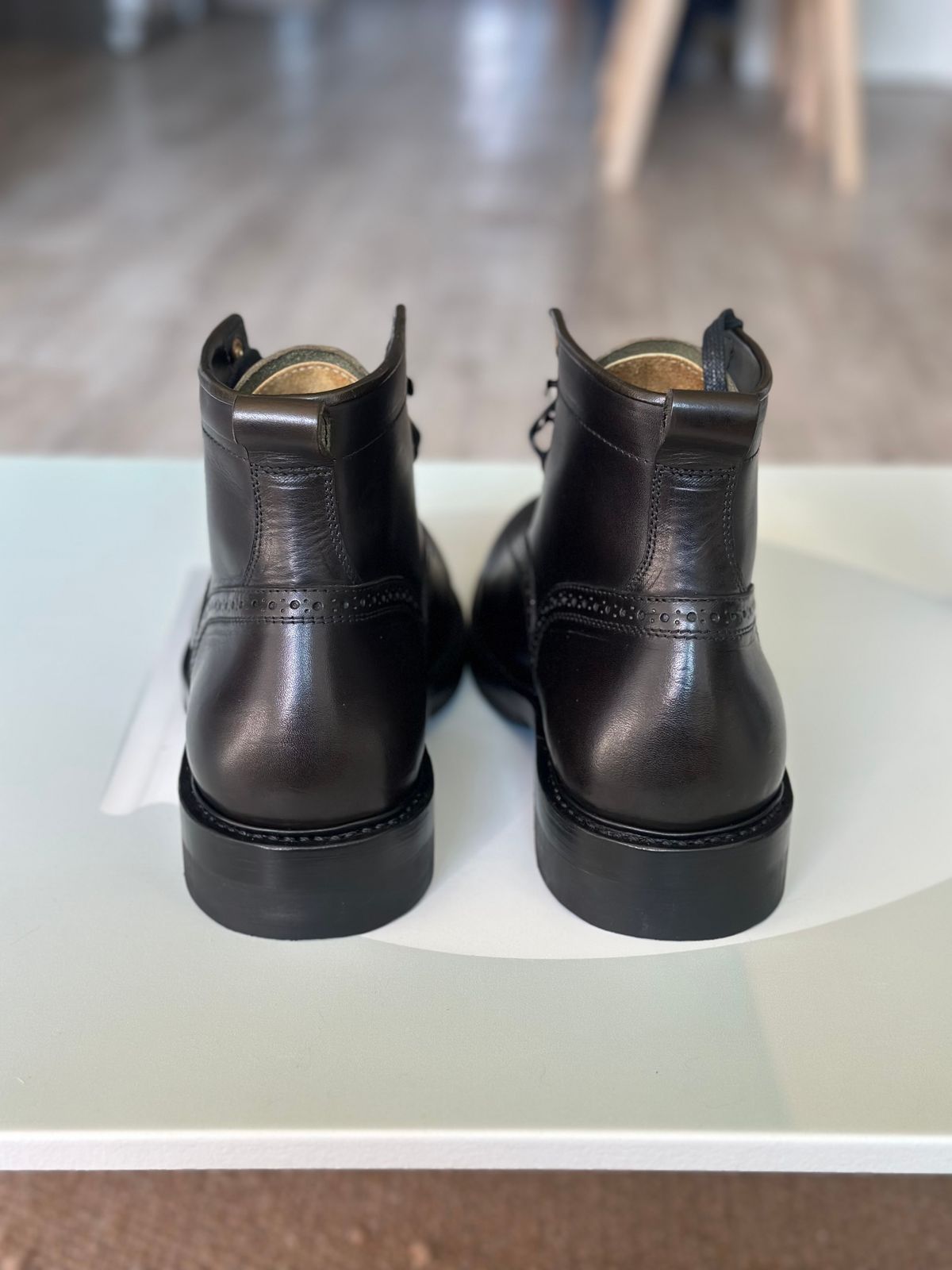 Photo by steven_suave on November 3, 2025 of the Sagara Valiant in Badalassi Carlo Oliva Minerva Overdyed Black.