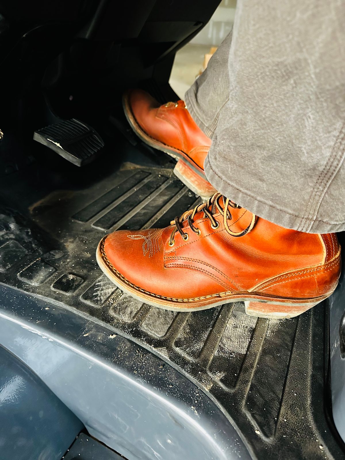 Photo by brusa on October 30, 2025 of the Nicks Packer in Wickett & Craig Natural Double Stuffed.