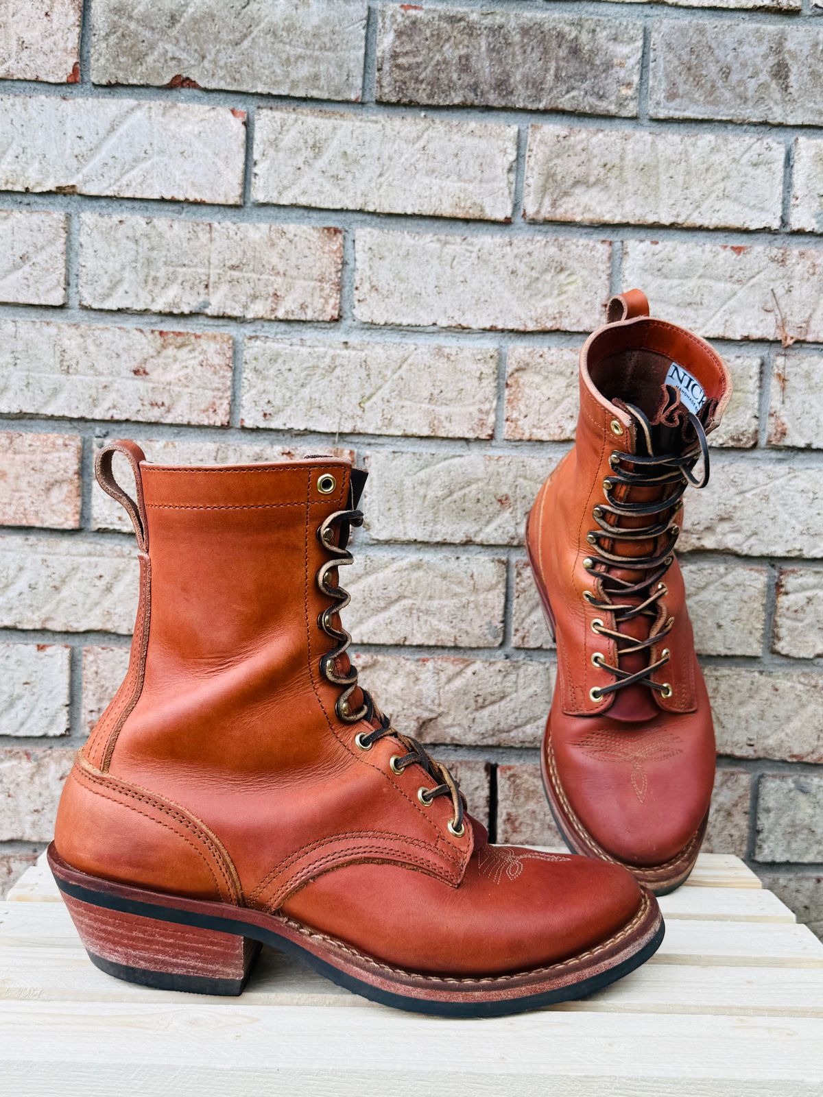 Photo by brusa on November 2, 2025 of the Nicks Packer in Wickett & Craig Natural Double Stuffed.