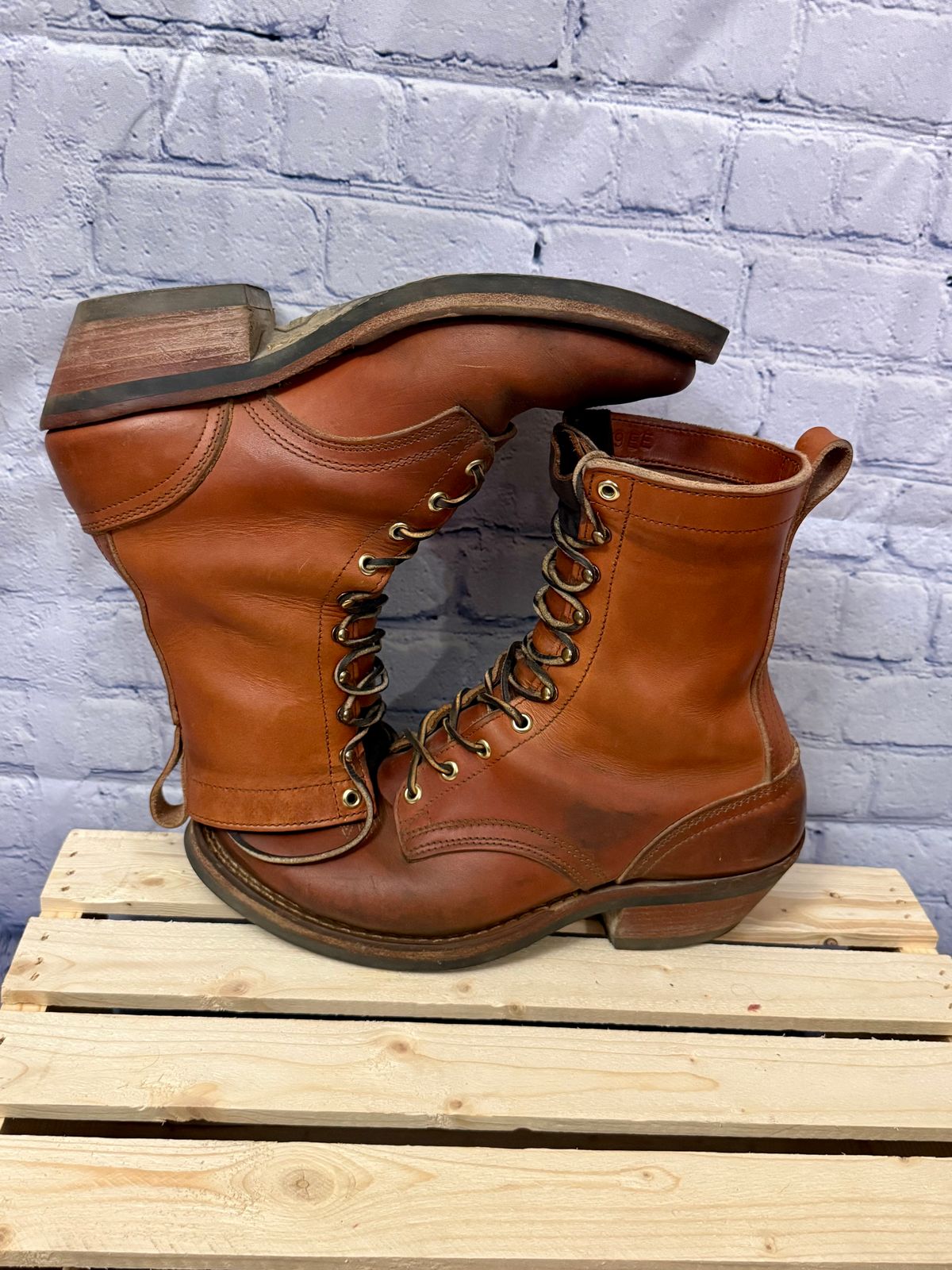 Photo by brusa on December 5, 2025 of the Nicks Packer in Wickett & Craig Natural Double Stuffed.