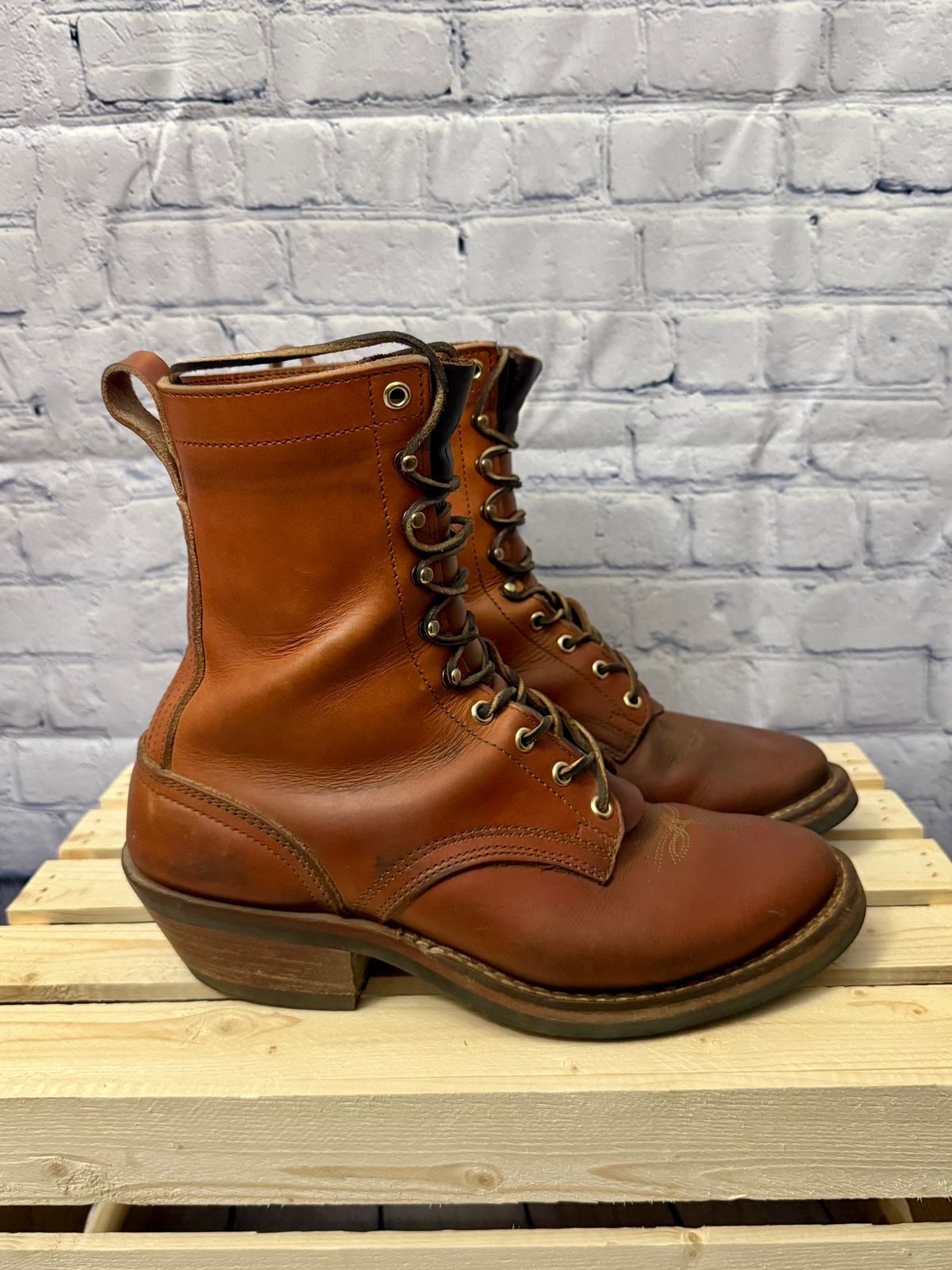 Photo by brusa on December 5, 2025 of the Nicks Packer in Wickett & Craig Natural Double Stuffed.