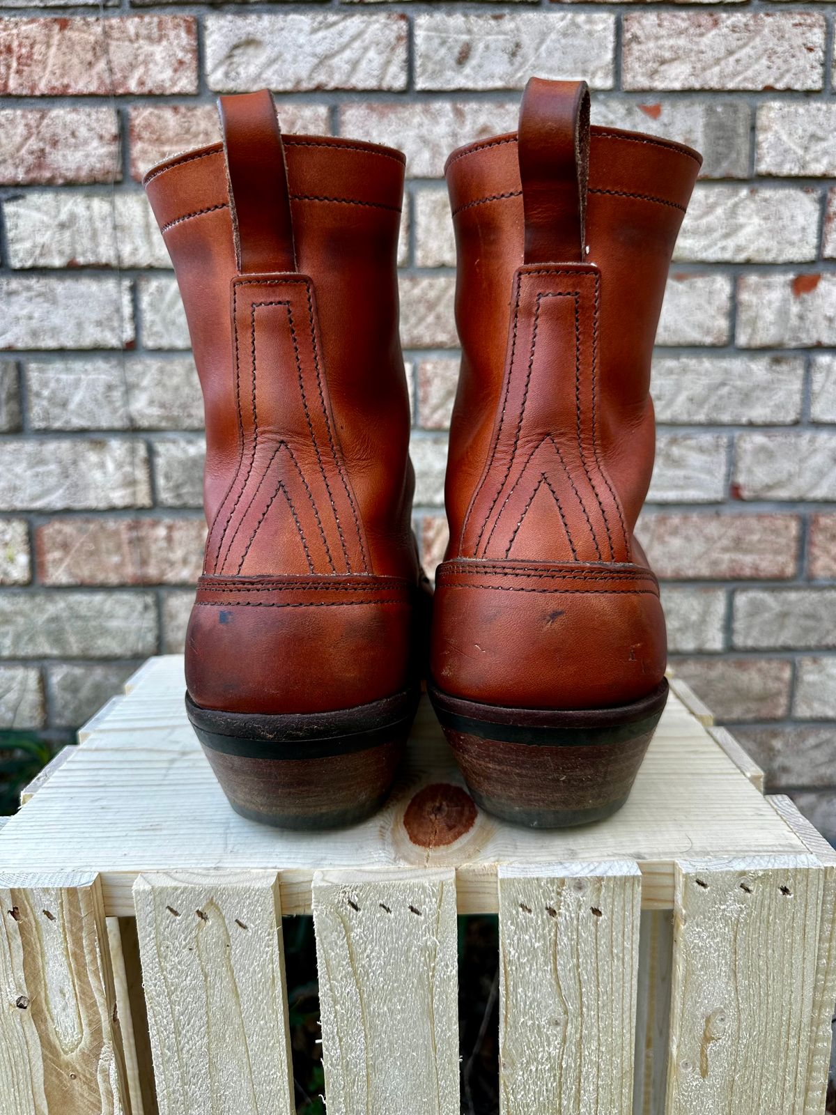 Photo by brusa on January 1, 2026 of the Nicks Packer in Wickett & Craig Natural Double Stuffed.