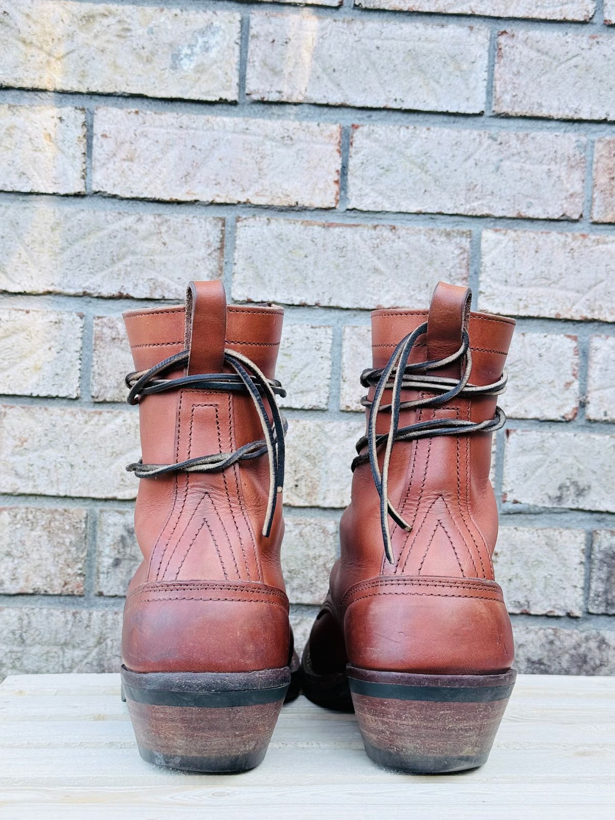 Photo by brusa on February 5, 2026 of the Nicks Packer in Wickett & Craig Natural Double Stuffed.