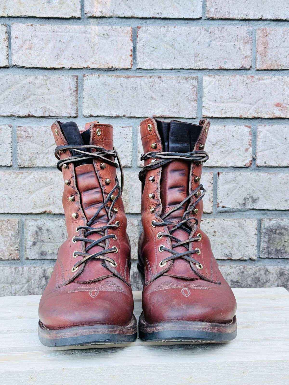 Photo by brusa on February 5, 2026 of the Nicks Packer in Wickett & Craig Natural Double Stuffed.