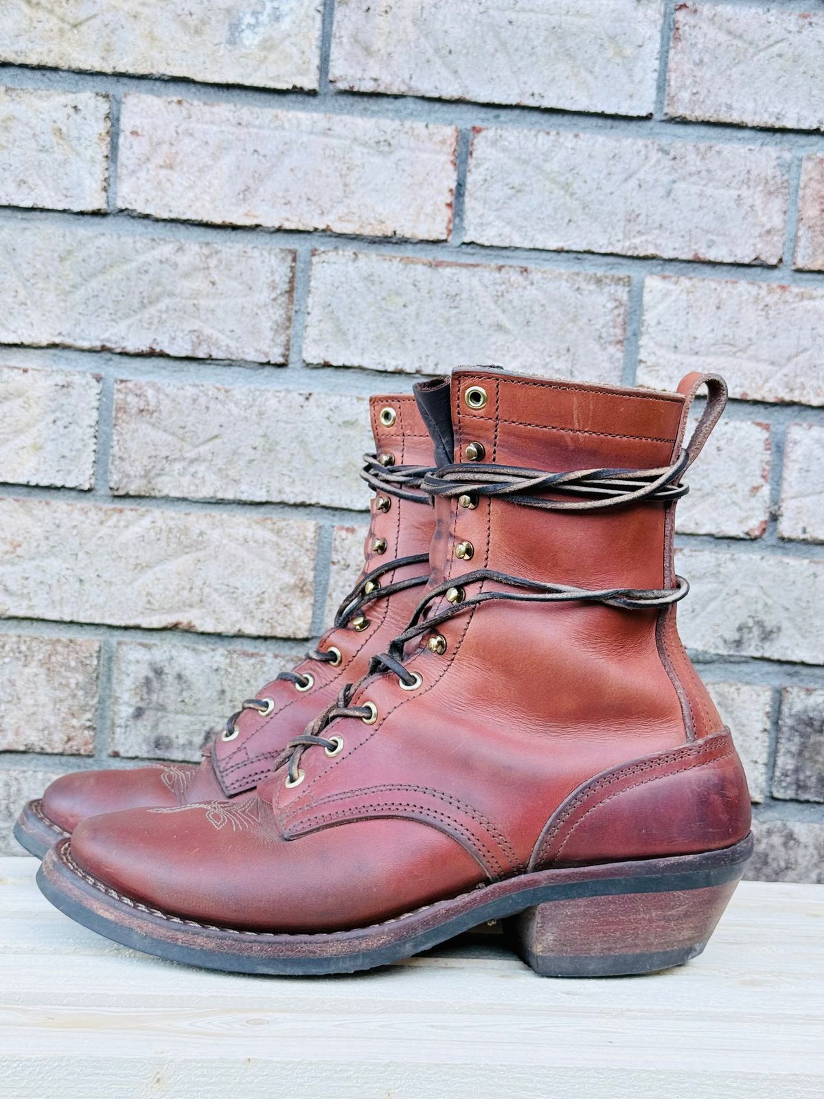 Photo by brusa on February 5, 2026 of the Nicks Packer in Wickett & Craig Natural Double Stuffed.