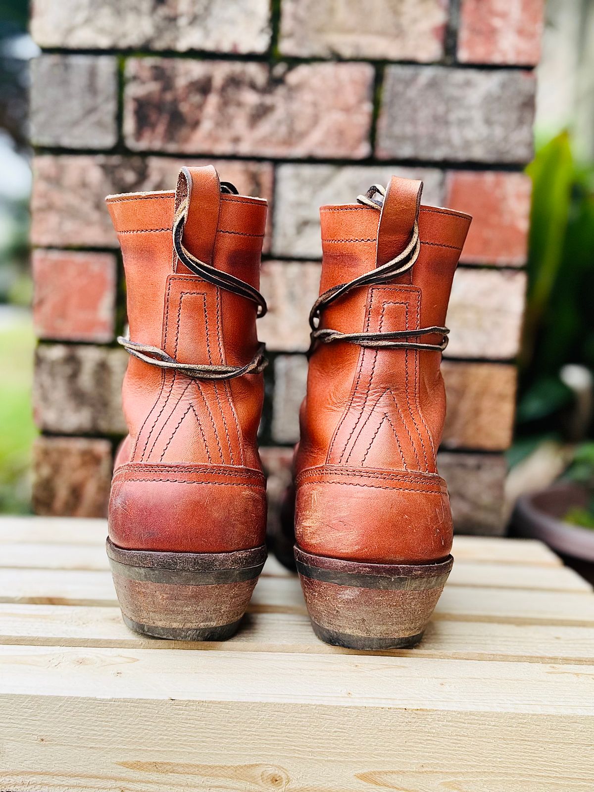 Photo by brusa on March 5, 2026 of the Nicks Packer in Wickett & Craig Natural Double Stuffed.