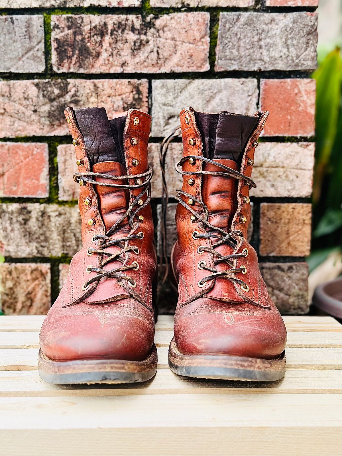 Photo by brusa on March 5, 2026 of the Nicks Packer in Wickett & Craig Natural Double Stuffed.