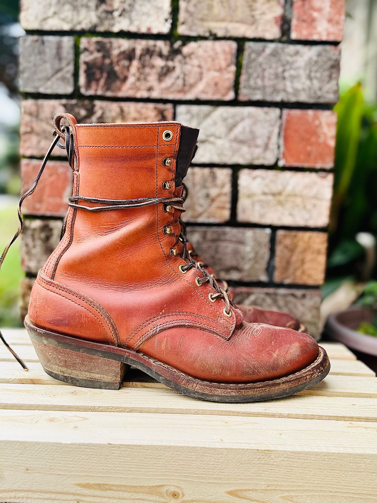 Photo by brusa on March 5, 2026 of the Nicks Packer in Wickett & Craig Natural Double Stuffed.