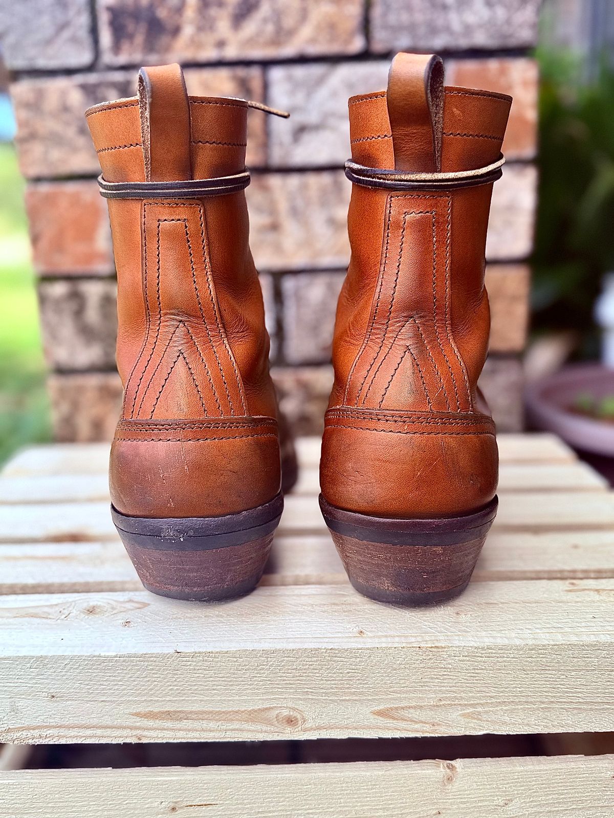 Photo by brusa on April 3, 2026 of the Nicks Packer in Wickett & Craig Natural Double Stuffed.