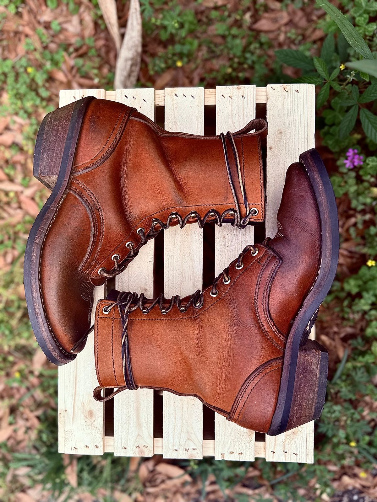 Photo by brusa on April 3, 2026 of the Nicks Packer in Wickett & Craig Natural Double Stuffed.