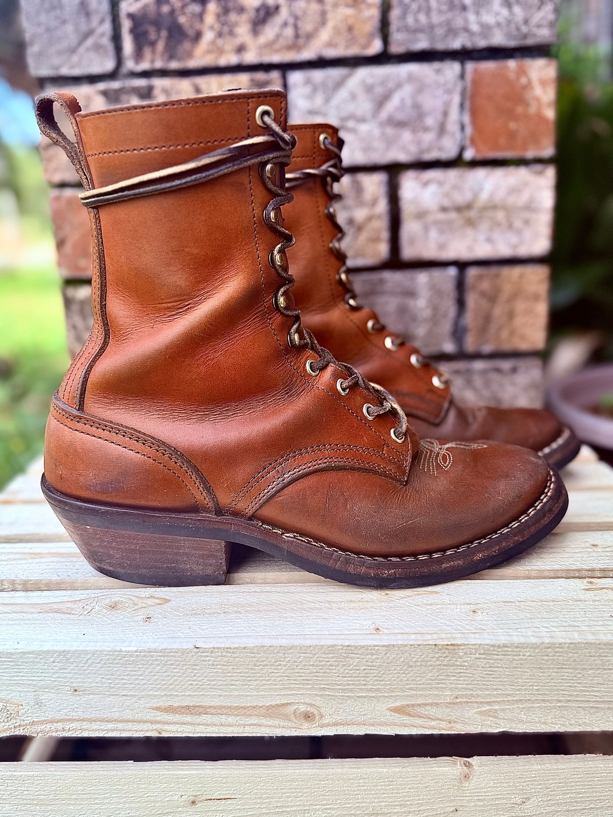 Photo by brusa on April 3, 2026 of the Nicks Packer in Wickett & Craig Natural Double Stuffed.