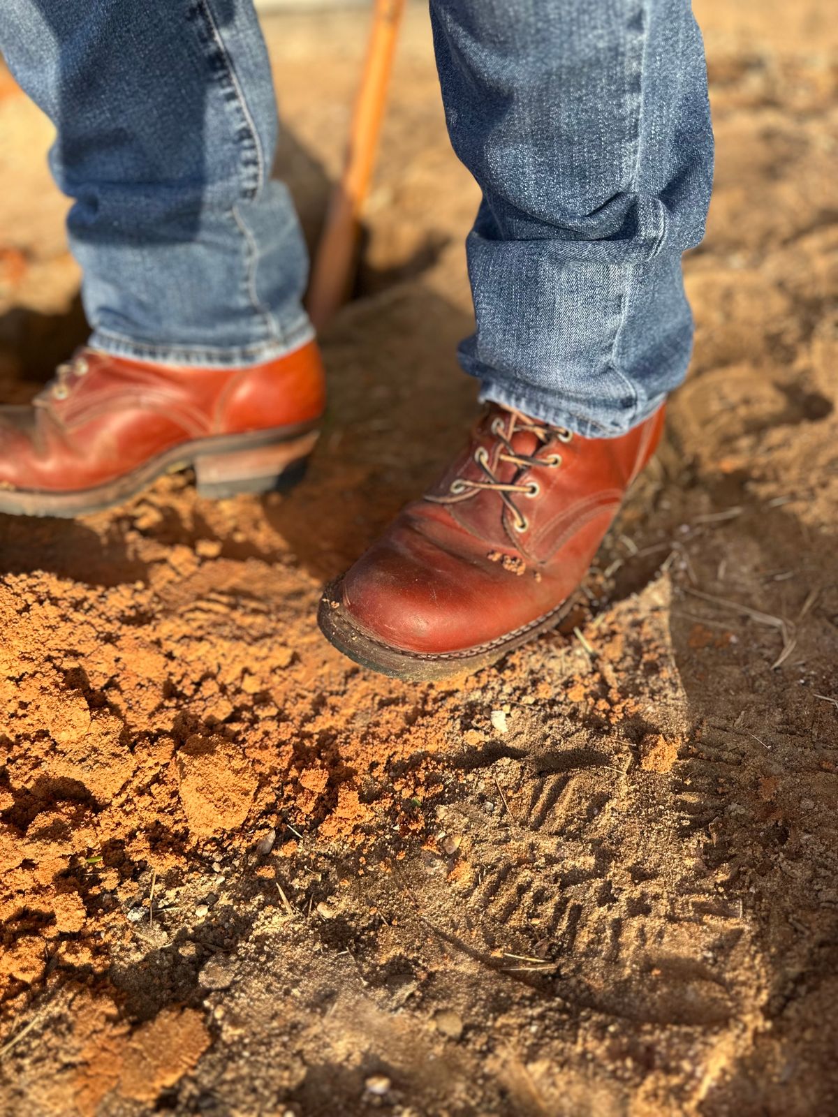 Photo by brusa on January 30, 2025 of the Frank's Boots Wilshire in Wickett & Craig Tan Oiled Latigo.
