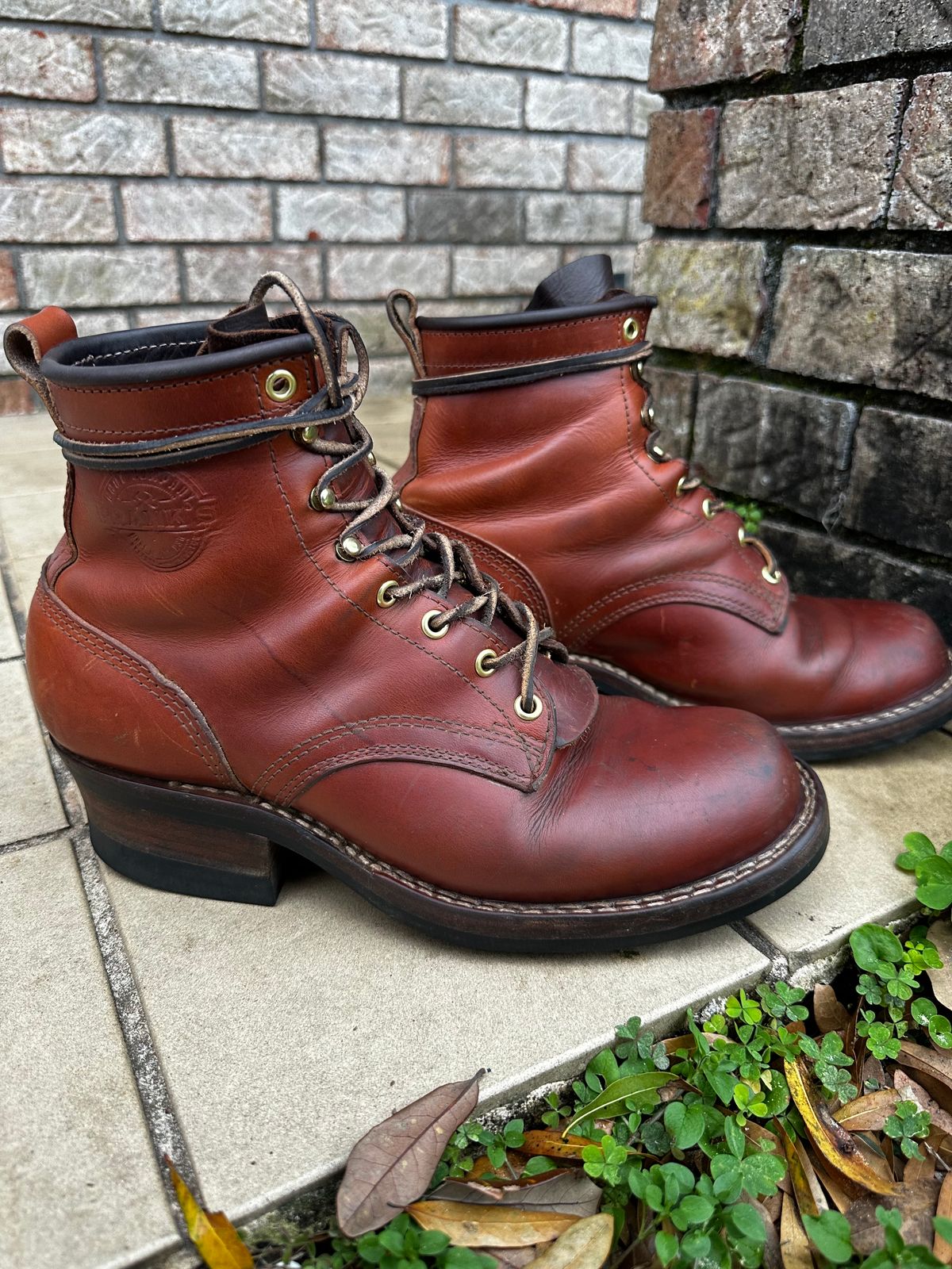 Photo by brusa on March 4, 2025 of the Frank's Boots Wilshire in Wickett & Craig Tan Oiled Latigo.
