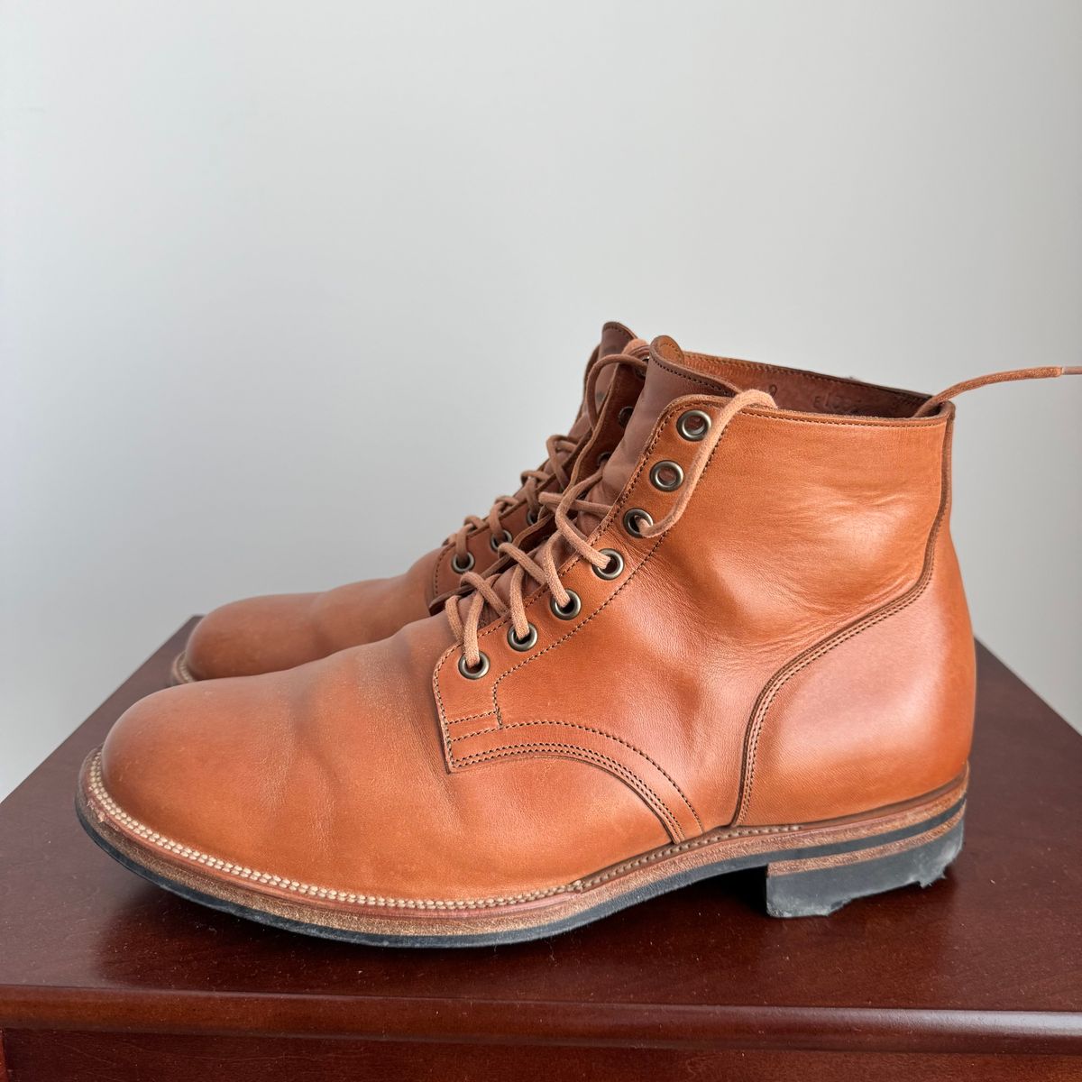 Photo by pablosstuff on April 1, 2026 of the Viberg Service Boot in Maryam Bruciato TPR Horsebutt.