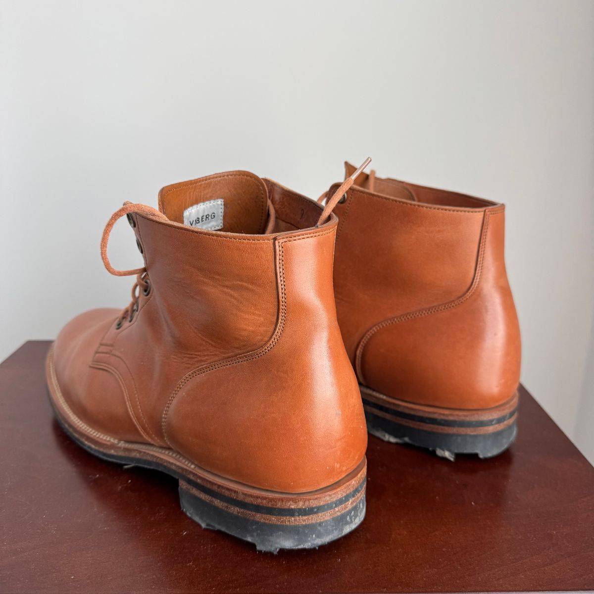 Photo by pablosstuff on April 1, 2026 of the Viberg Service Boot in Maryam Bruciato TPR Horsebutt.