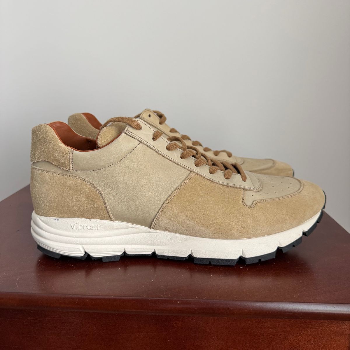 Photo by pablosstuff on April 1, 2026 of the Viberg Sneaker in Cf Stead Janus.