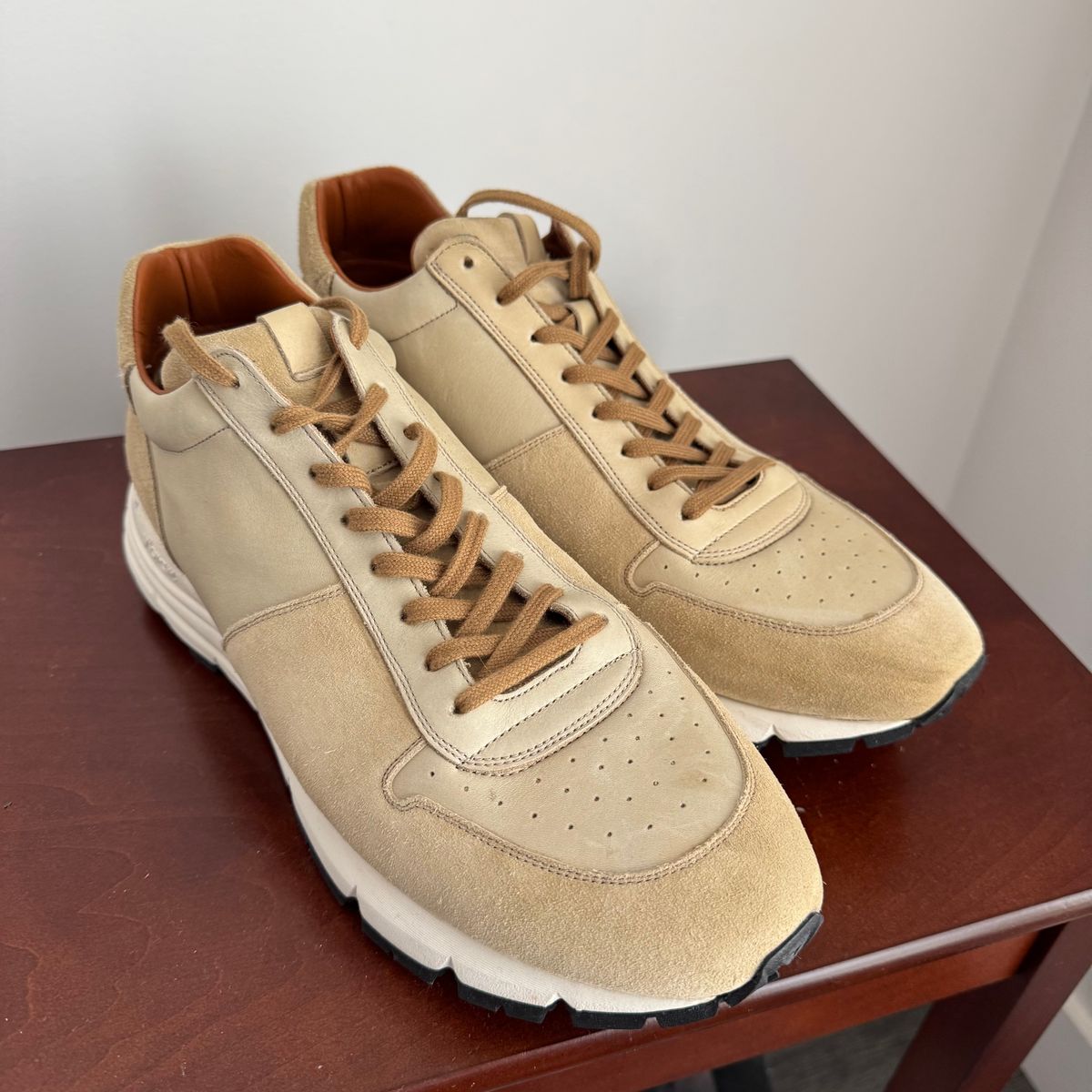 Photo by pablosstuff on April 1, 2026 of the Viberg Sneaker in Cf Stead Janus.