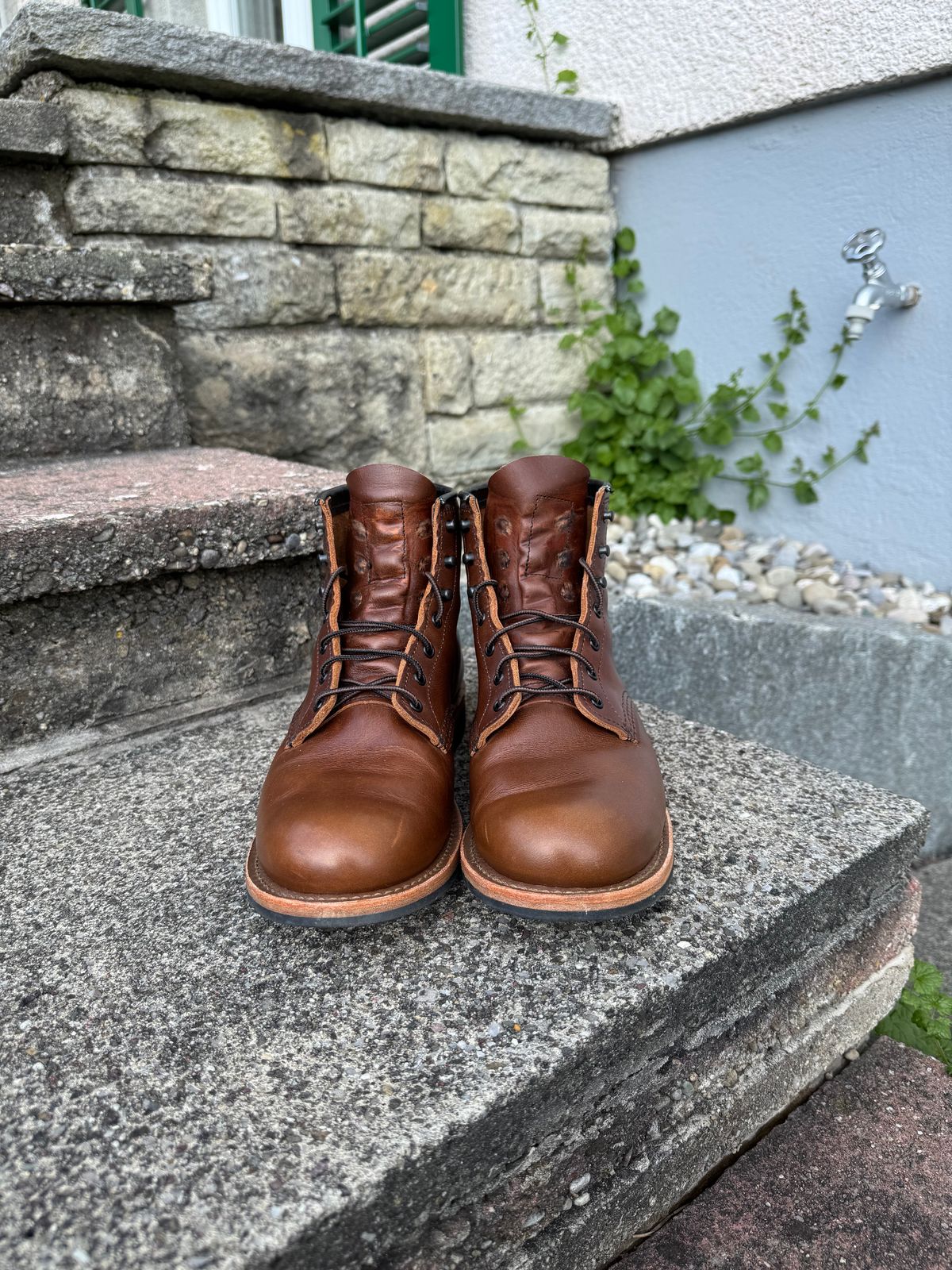 Photo by Hans_Waldmann on April 27, 2025 of the Red Wing Beckman in Red Wing / Cigar Excalibur.