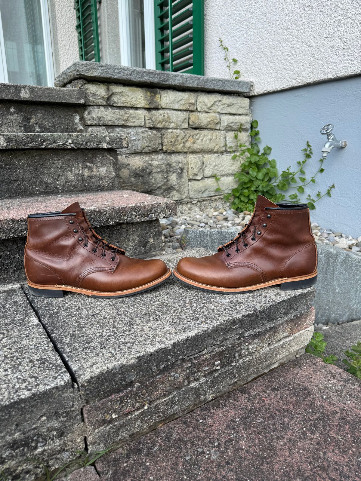 Photo by Hans_Waldmann on April 27, 2025 of the Red Wing Beckman in Red Wing / Cigar Excalibur.