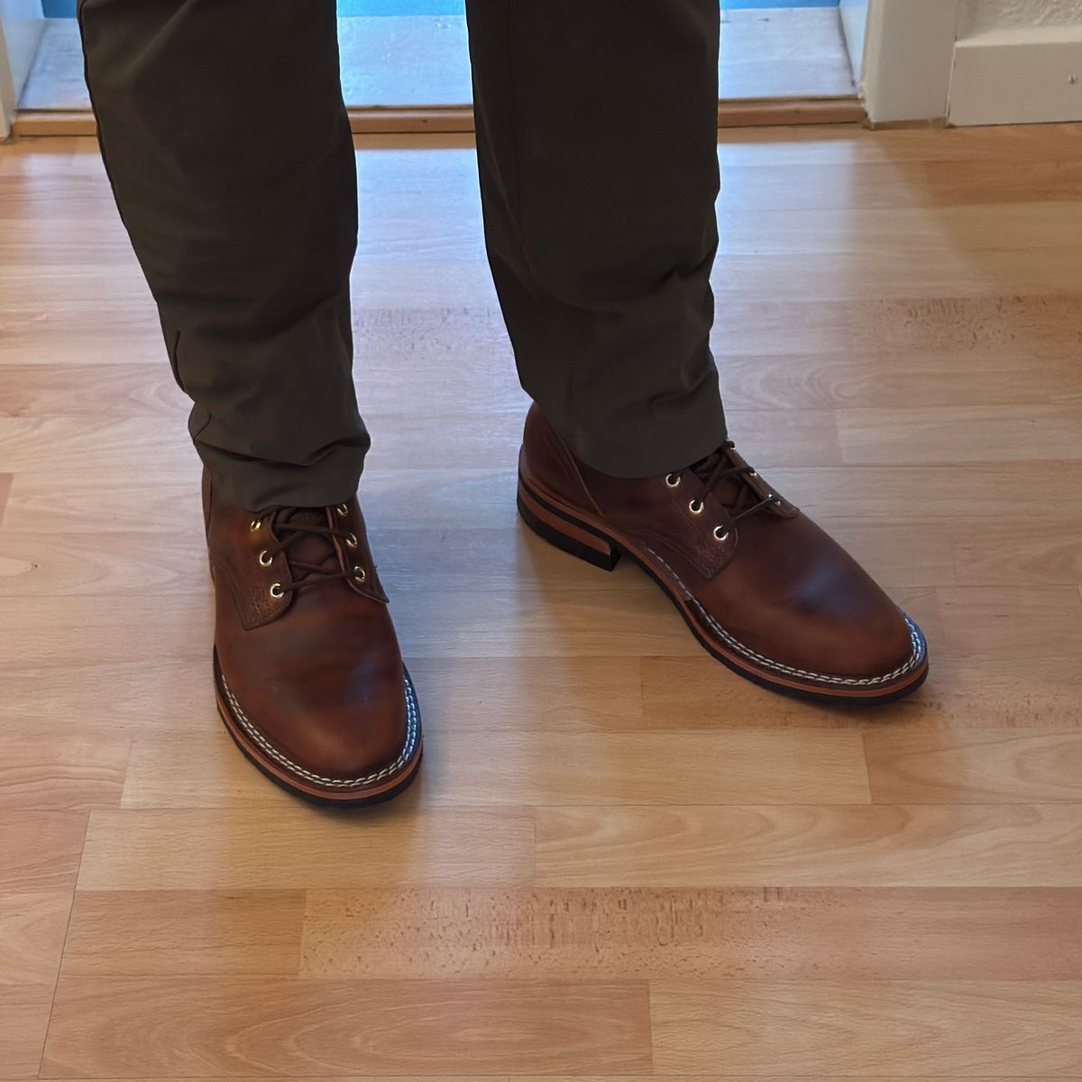 Photo by Hans_Waldmann on September 11, 2025 of the Nicks x Parkhurst V3 in Italian Brown Cypress.