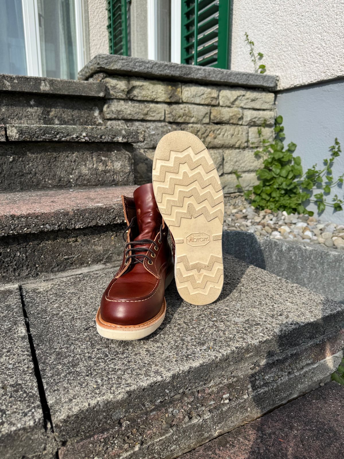 Photo by Hans_Waldmann on April 27, 2025 of the White's Perry 6" Select in Seidel British Tan Double Shot.