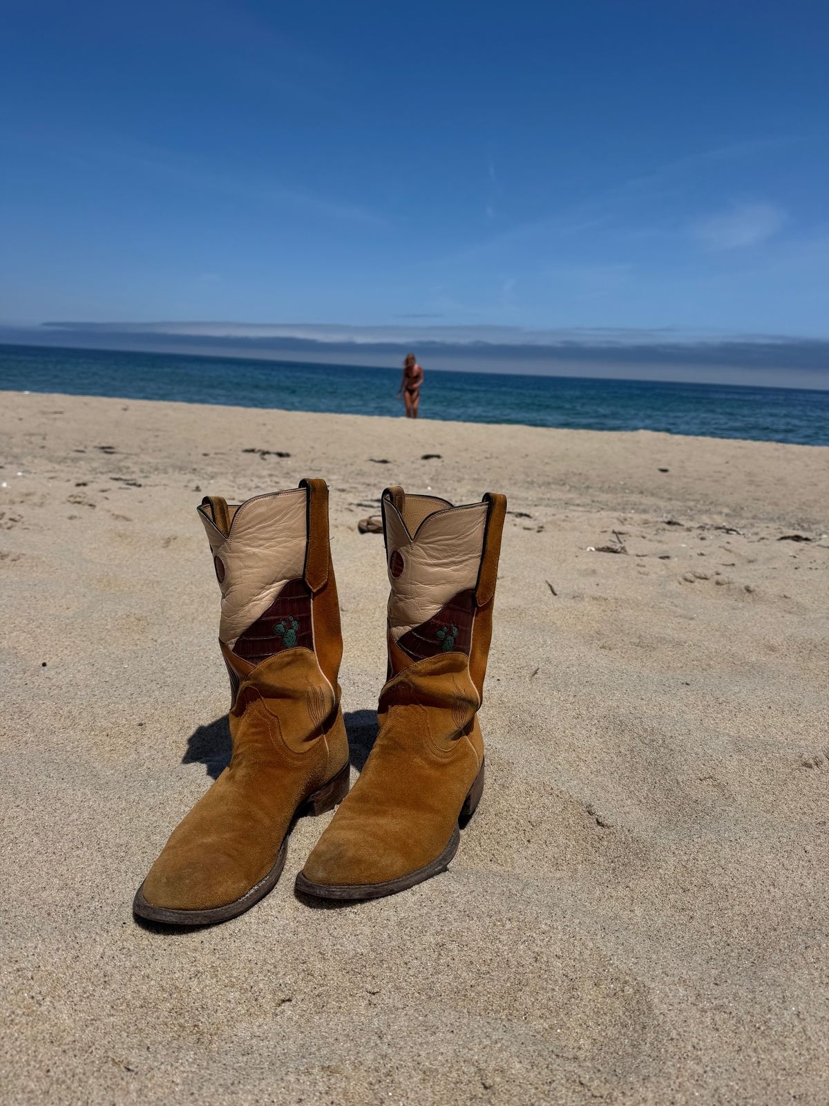 Photo by natemw on July 13, 2025 of the Lucchese Cowboy Boots in Italian Calf.