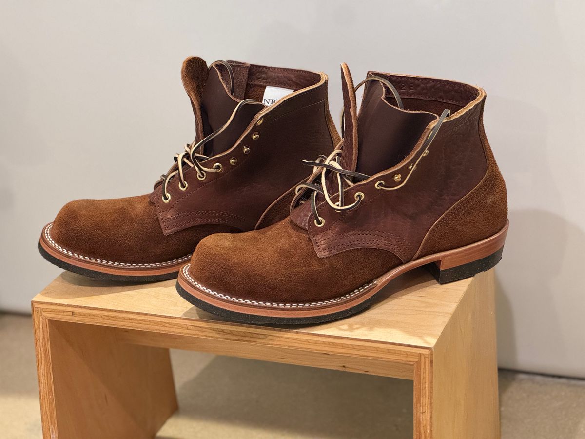 Photo by maxwellllll on February 24, 2026 of the Nicks Prospector in Minotaur Bullhide Brown.