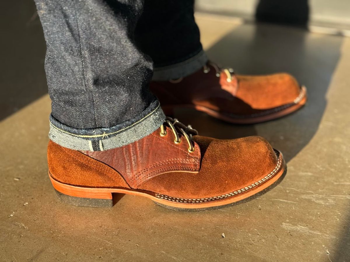 Photo by maxwellllll on February 24, 2026 of the Nicks Prospector in Minotaur Bullhide Brown.