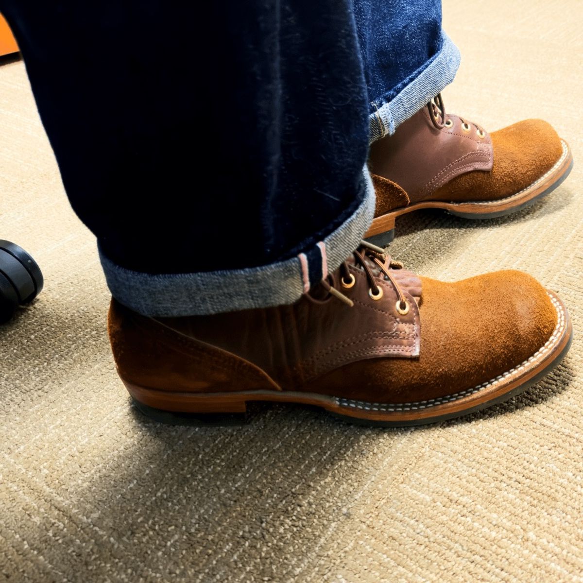 Photo by maxwellllll on March 21, 2026 of the Nicks Prospector in Minotaur Bullhide Brown.