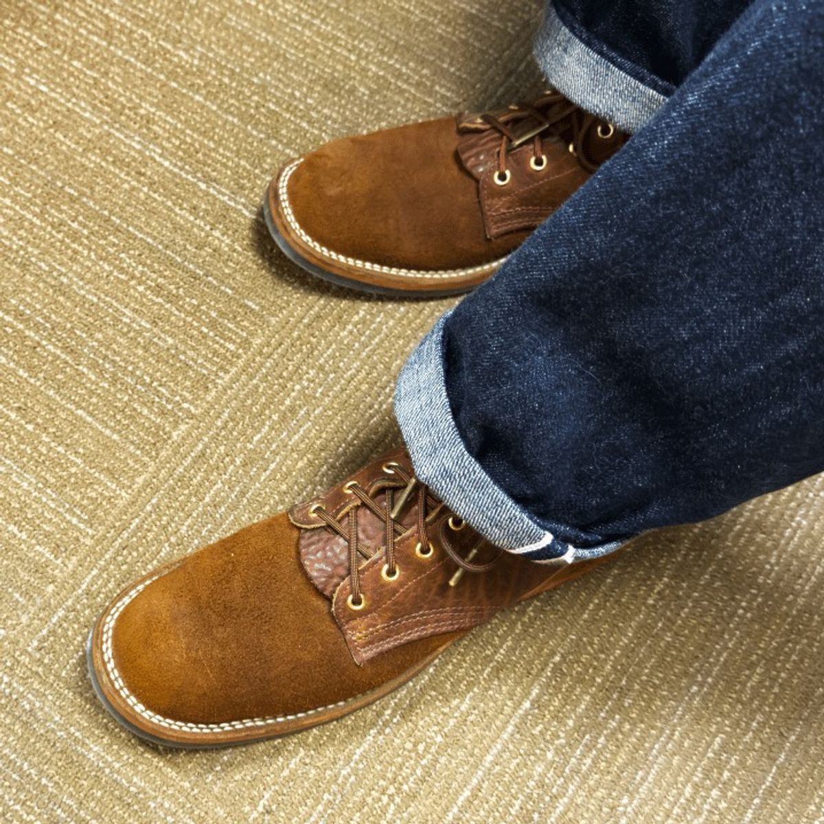 Photo by maxwellllll on March 21, 2026 of the Nicks Prospector in Minotaur Bullhide Brown.