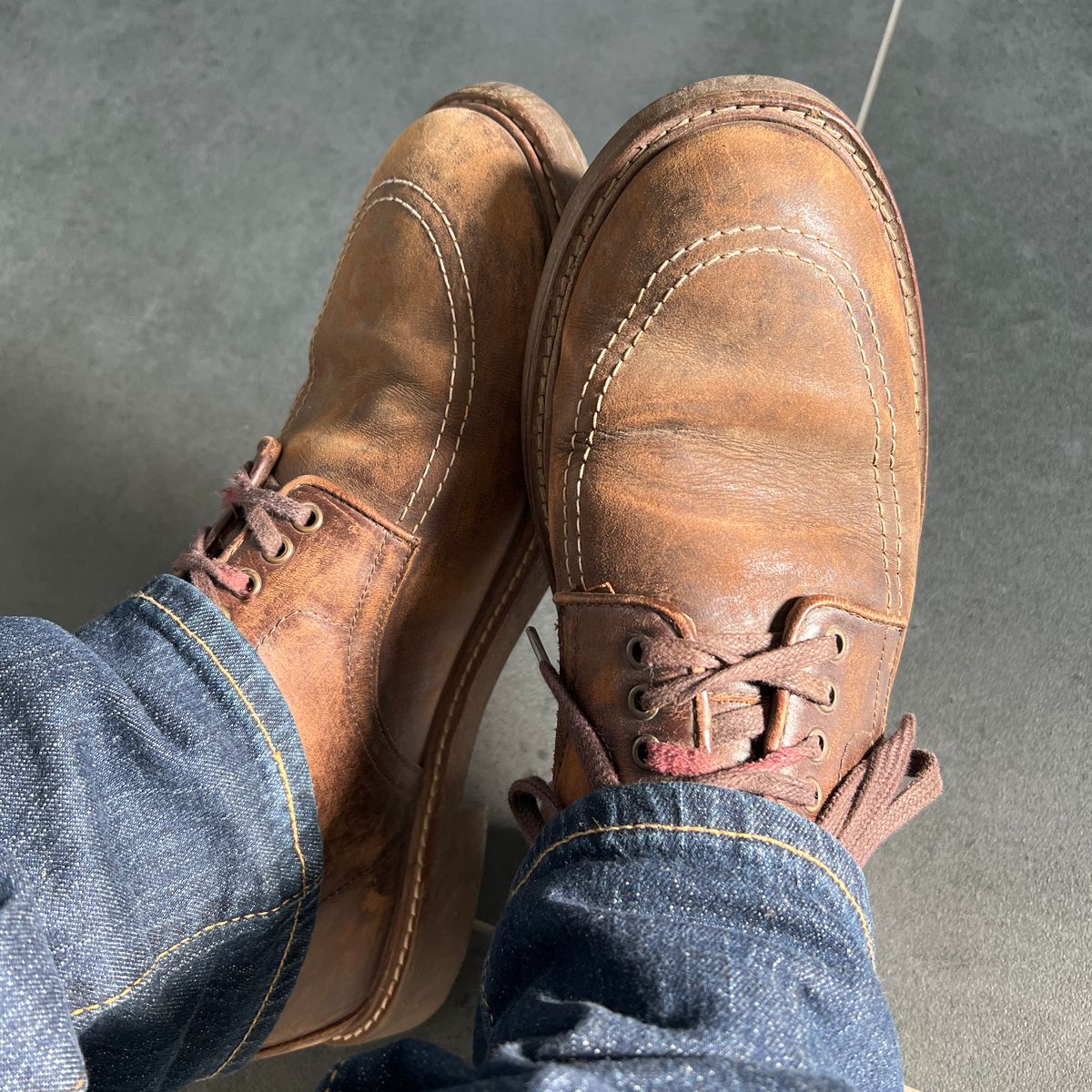 Photo by WhteRbt on March 14, 2025 of the Wested Leather Adventurer Boots in Unknown Leather.