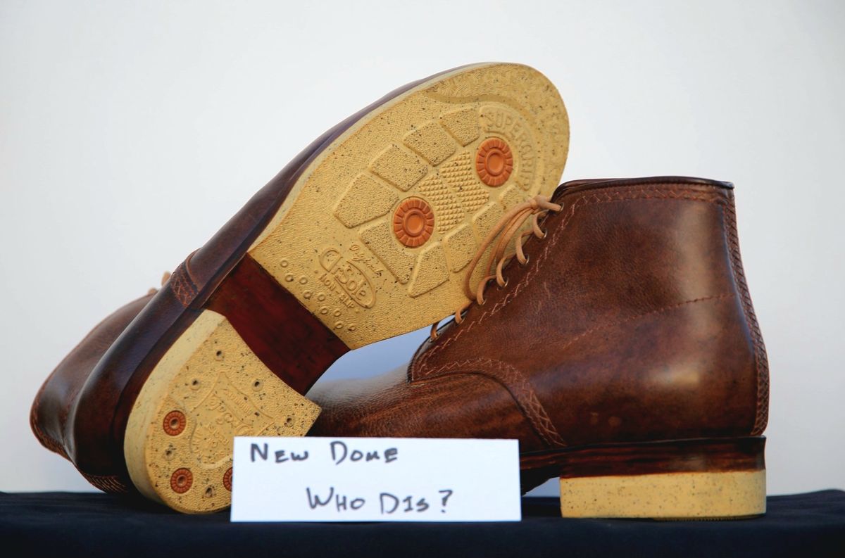 Photo by mllcb42 on October 1, 2025 of the Corder & Hide Derby Boot in Badalassi Carlo Machiatto Nemesis.
