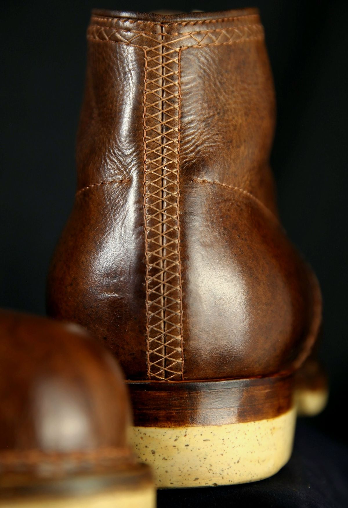 Photo by mllcb42 on November 1, 2025 of the Corder & Hide Derby Boot in Badalassi Carlo Machiatto Nemesis.