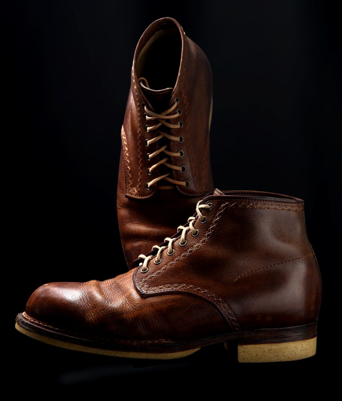 Photo by mllcb42 on February 6, 2026 of the Corder & Hide Derby Boot in Badalassi Carlo Machiatto Nemesis.