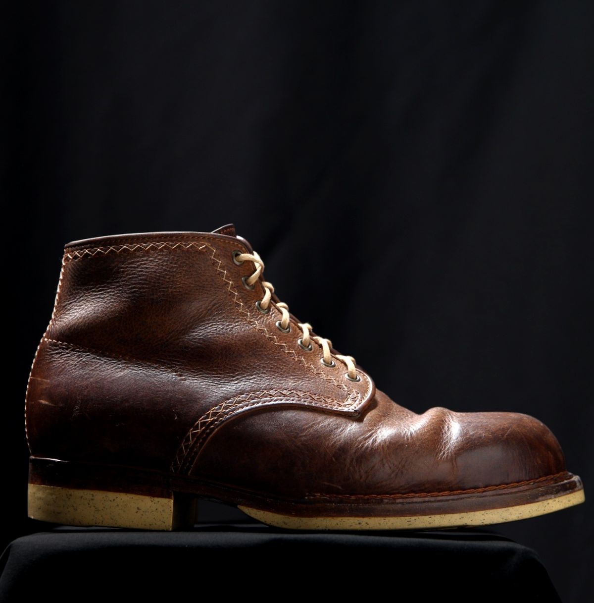 Photo by mllcb42 on February 6, 2026 of the Corder & Hide Derby Boot in Badalassi Carlo Machiatto Nemesis.