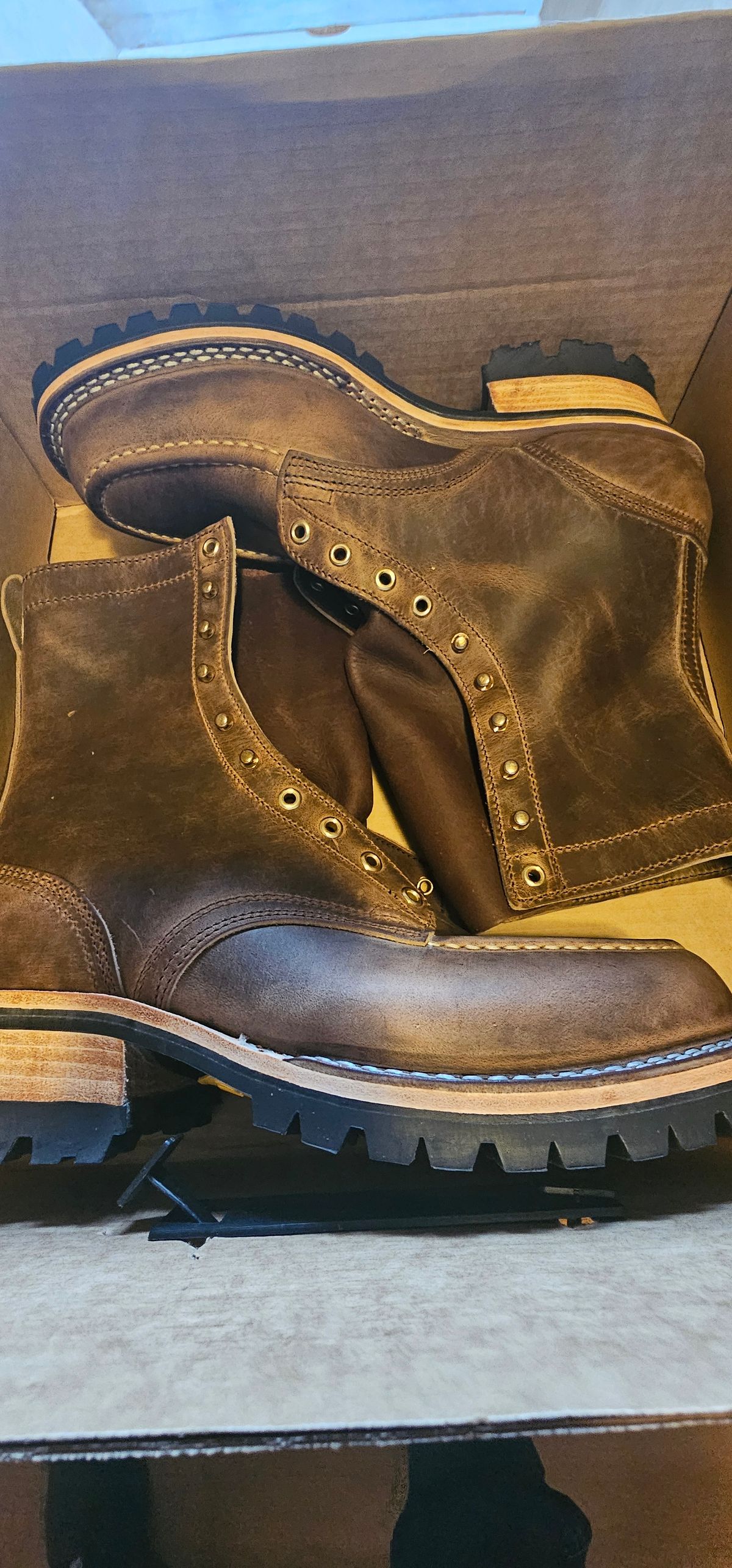 Photo by Mel1873 on November 19, 2025 of the Nicks Moc Toe in Predator Natural.