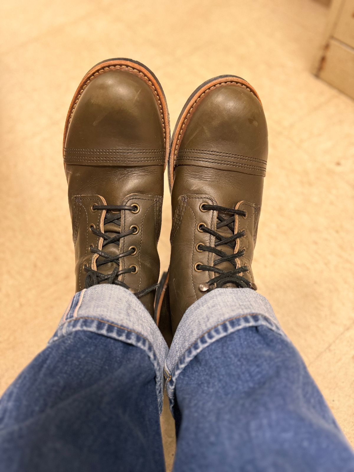 Photo by rded on March 20, 2026 of the Red Wing Iron Ranger in S.B. Foot Alpine Portage.