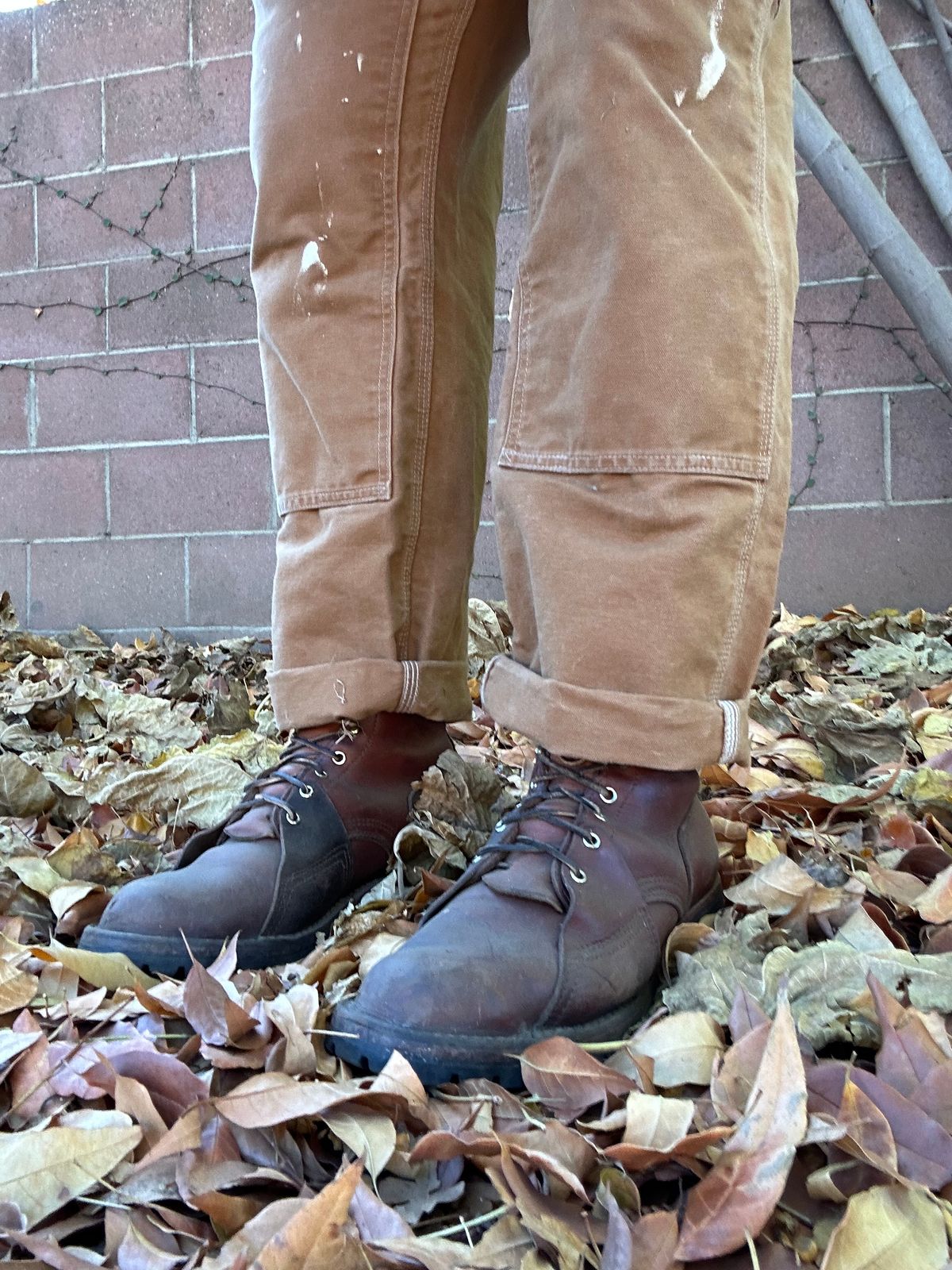 Photo by sjboots on December 7, 2024 of the Nicks x Rose Anvil ND2 in Seidel 1964 Brown & Horween Brown Waxed Flesh.