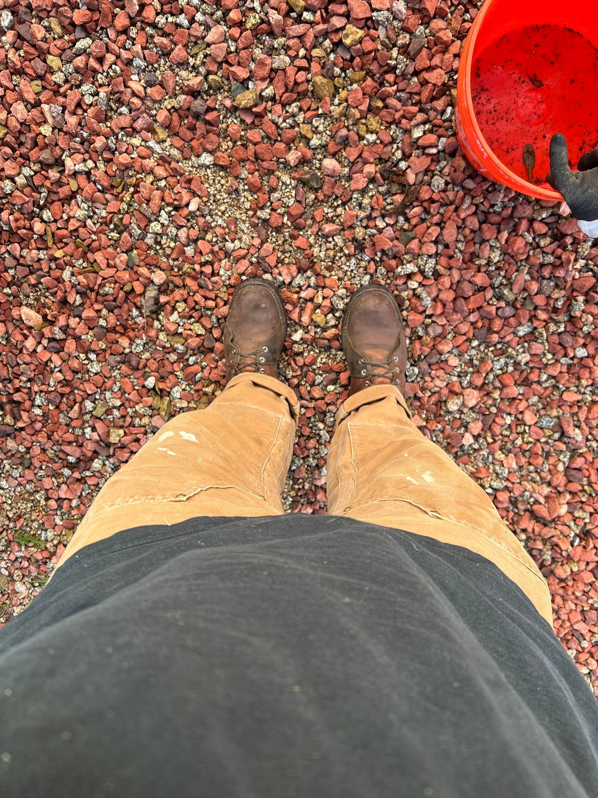 Photo by sjboots on October 12, 2025 of the Nicks x Rose Anvil ND2 in Seidel 1964 Brown & Horween Brown Waxed Flesh.