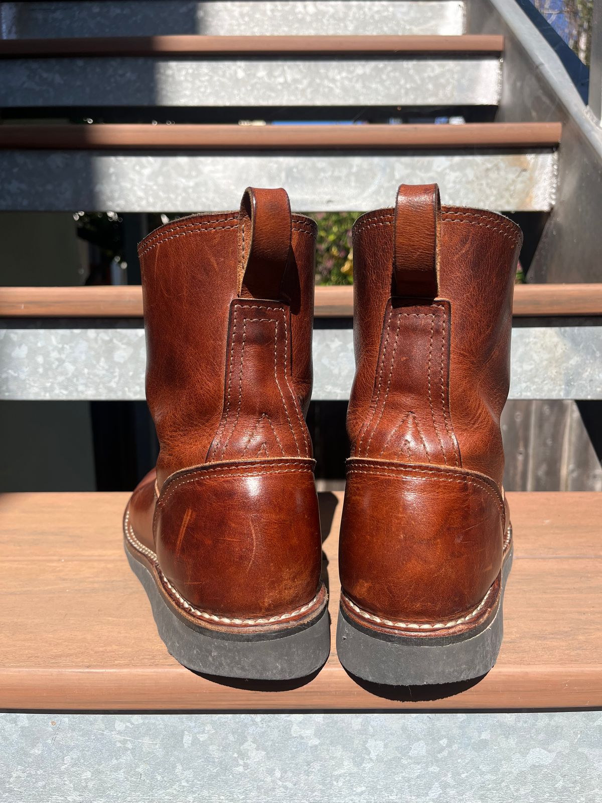 Photo by tomsbarkingdogs on March 4, 2026 of the Nicks Wellington 365 in Italian Brown Cypress.