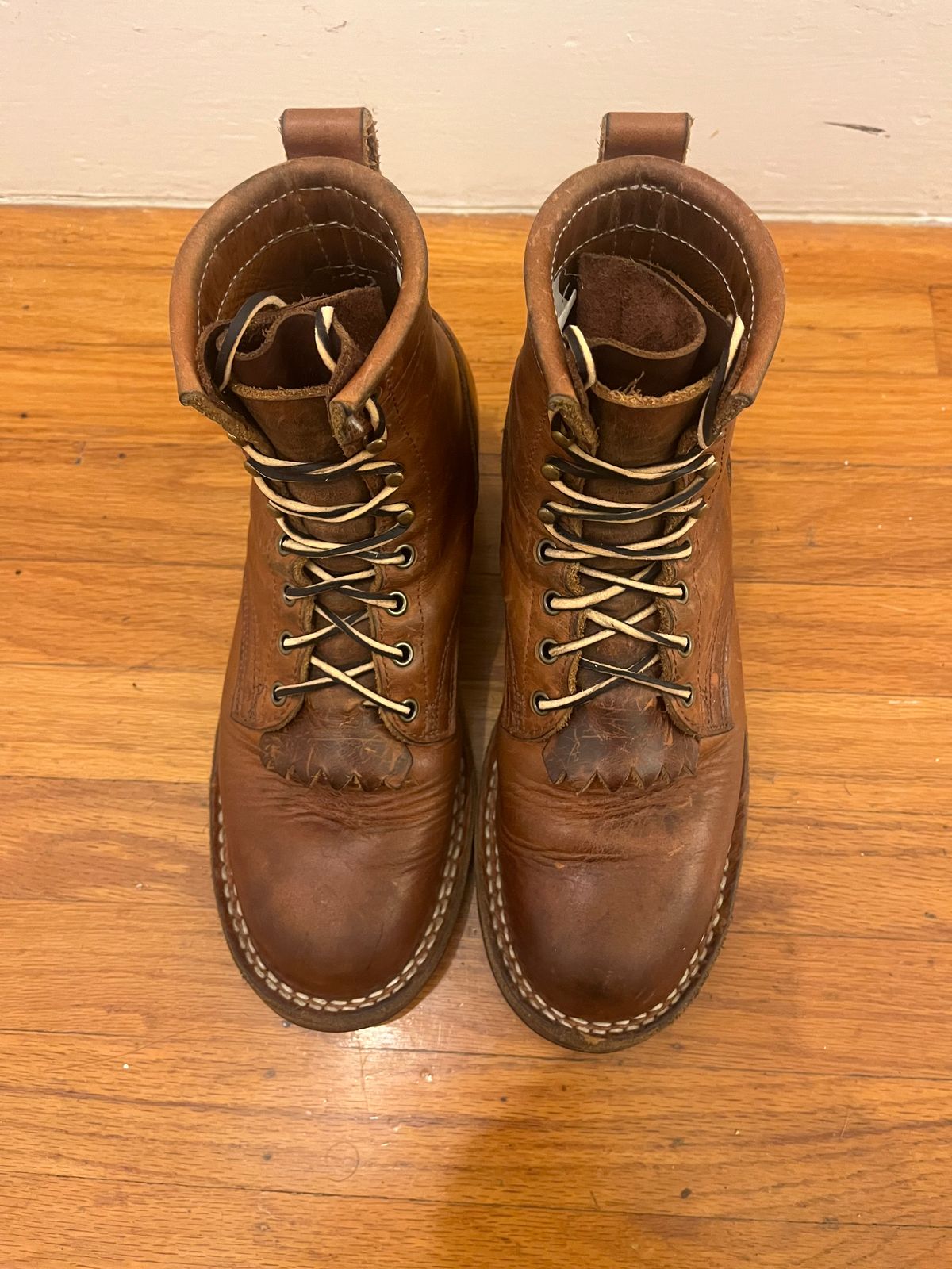 Photo by tomsbarkingdogs on January 6, 2026 of the Frank's Boots Wilshire in Law Tanning Whiskey Rebellion.