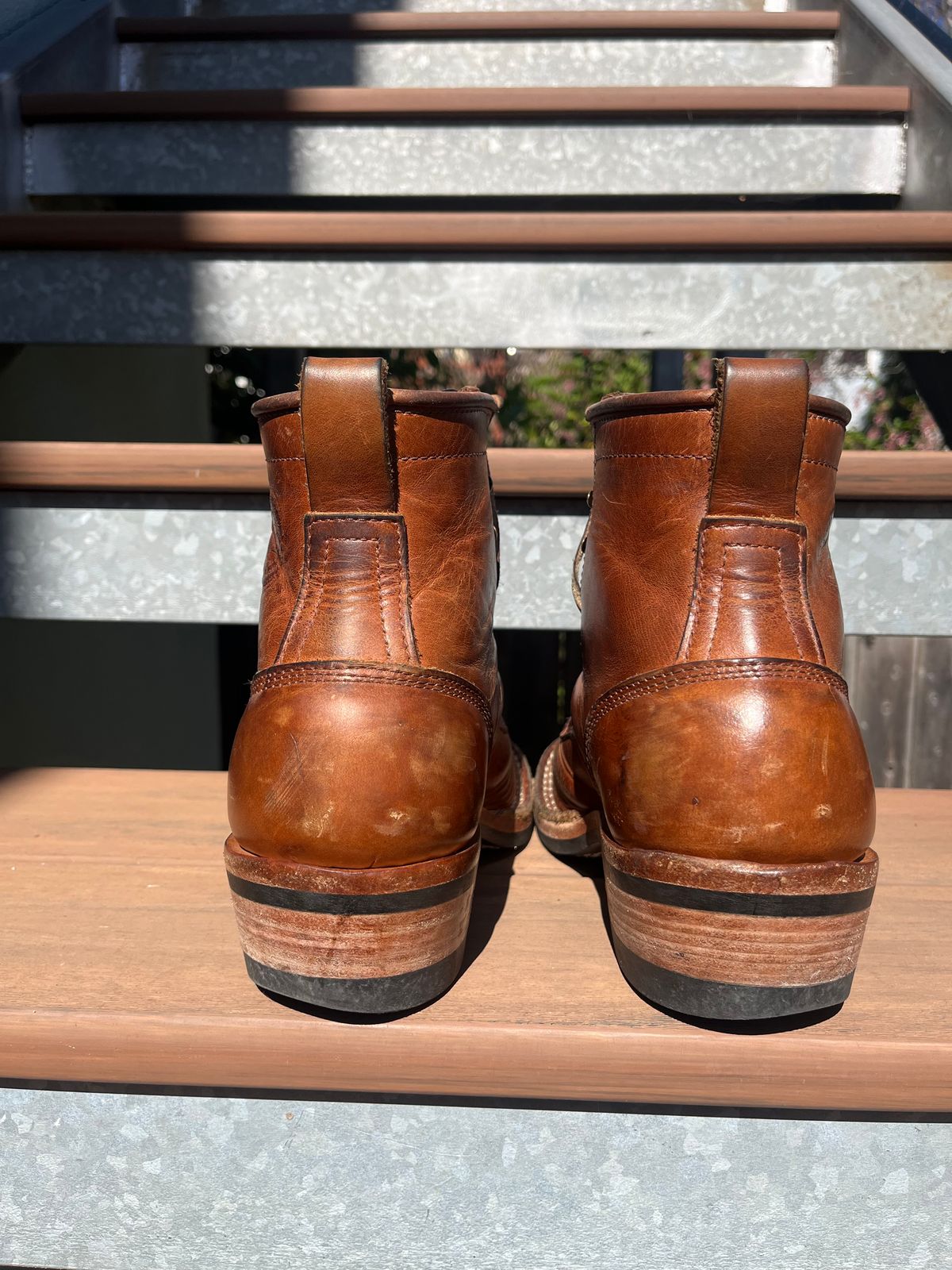 Photo by tomsbarkingdogs on March 4, 2026 of the Frank's Boots Wilshire in Law Tanning Whiskey Rebellion.