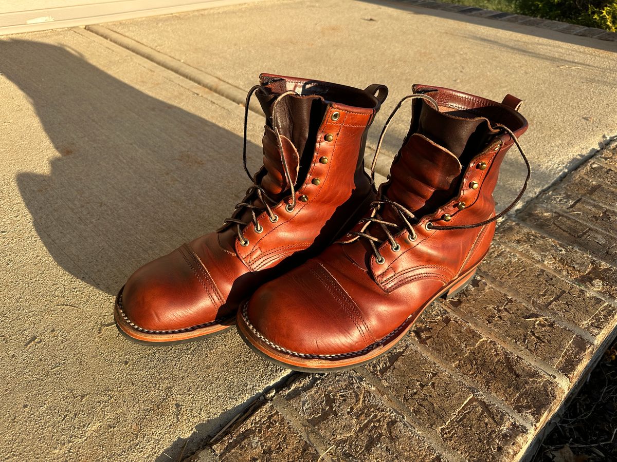 Photo by rnhathaway on October 22, 2024 of the Nicks MTO in Wickett & Craig Tan Oiled Latigo.