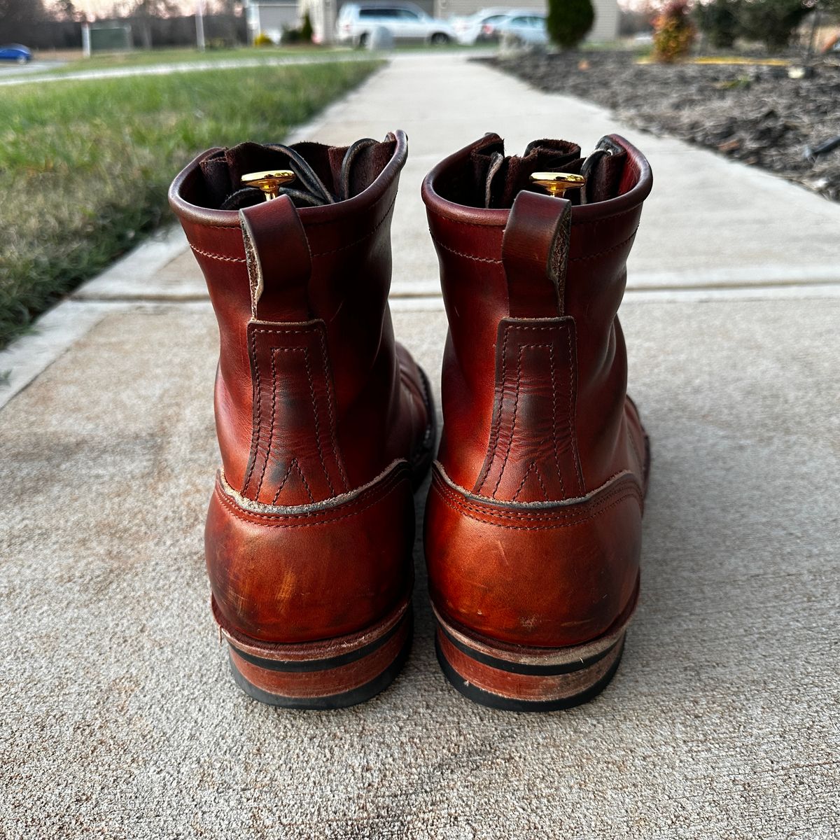 Photo by rnhathaway on December 2, 2024 of the Nicks MTO in Wickett & Craig Tan Oiled Latigo.